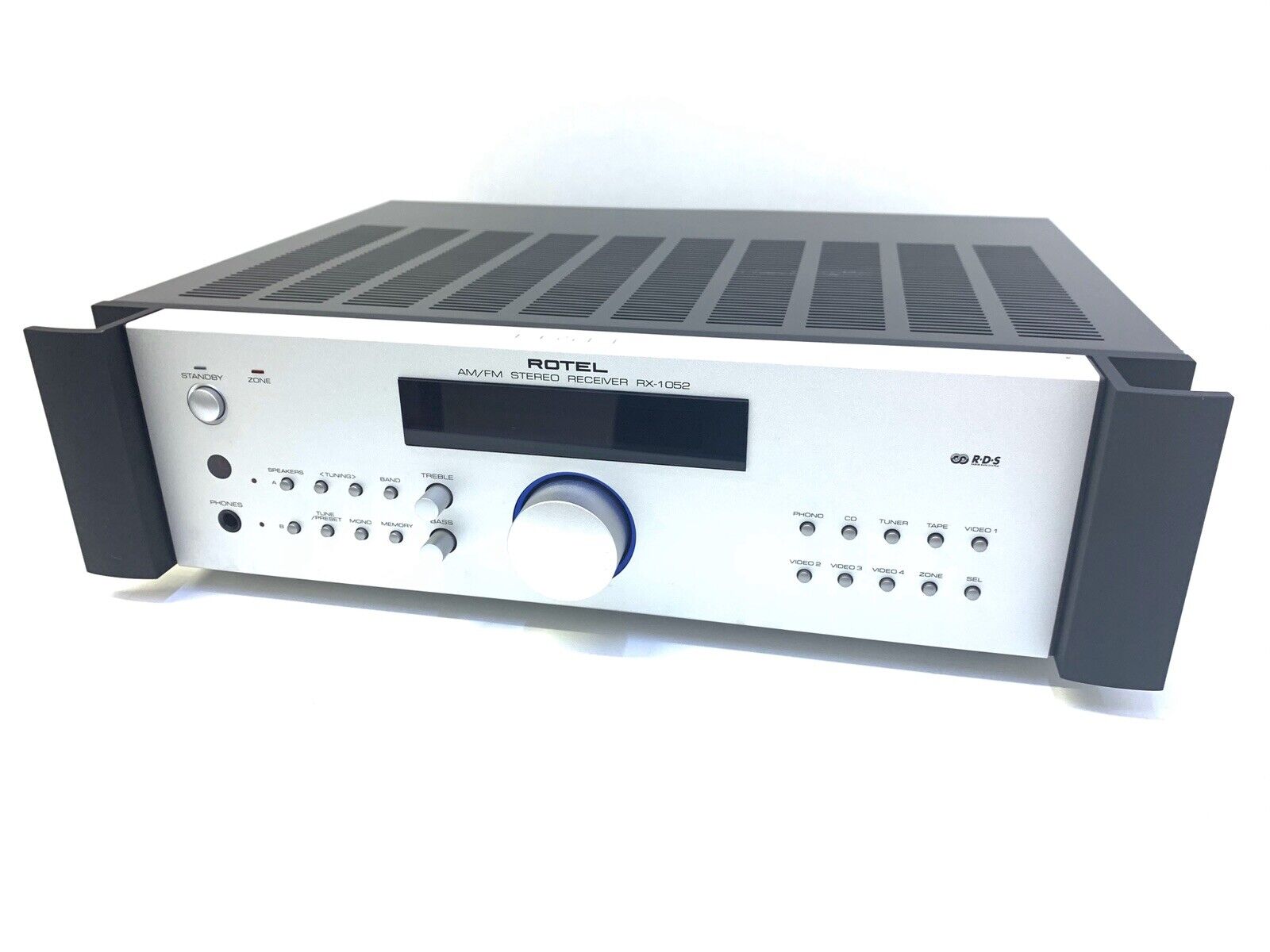 ROTEL RX-1052 Stereo AV Receiver 200 W RMS Vintage 2005 Remote Perfect LlKE NEW