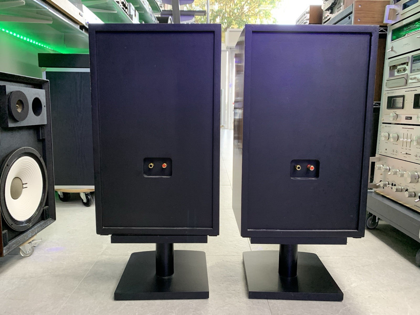 JBL L 100 Century LEGENDARY Studio Monitor Speakers Vintage 1970 WORK Like New
