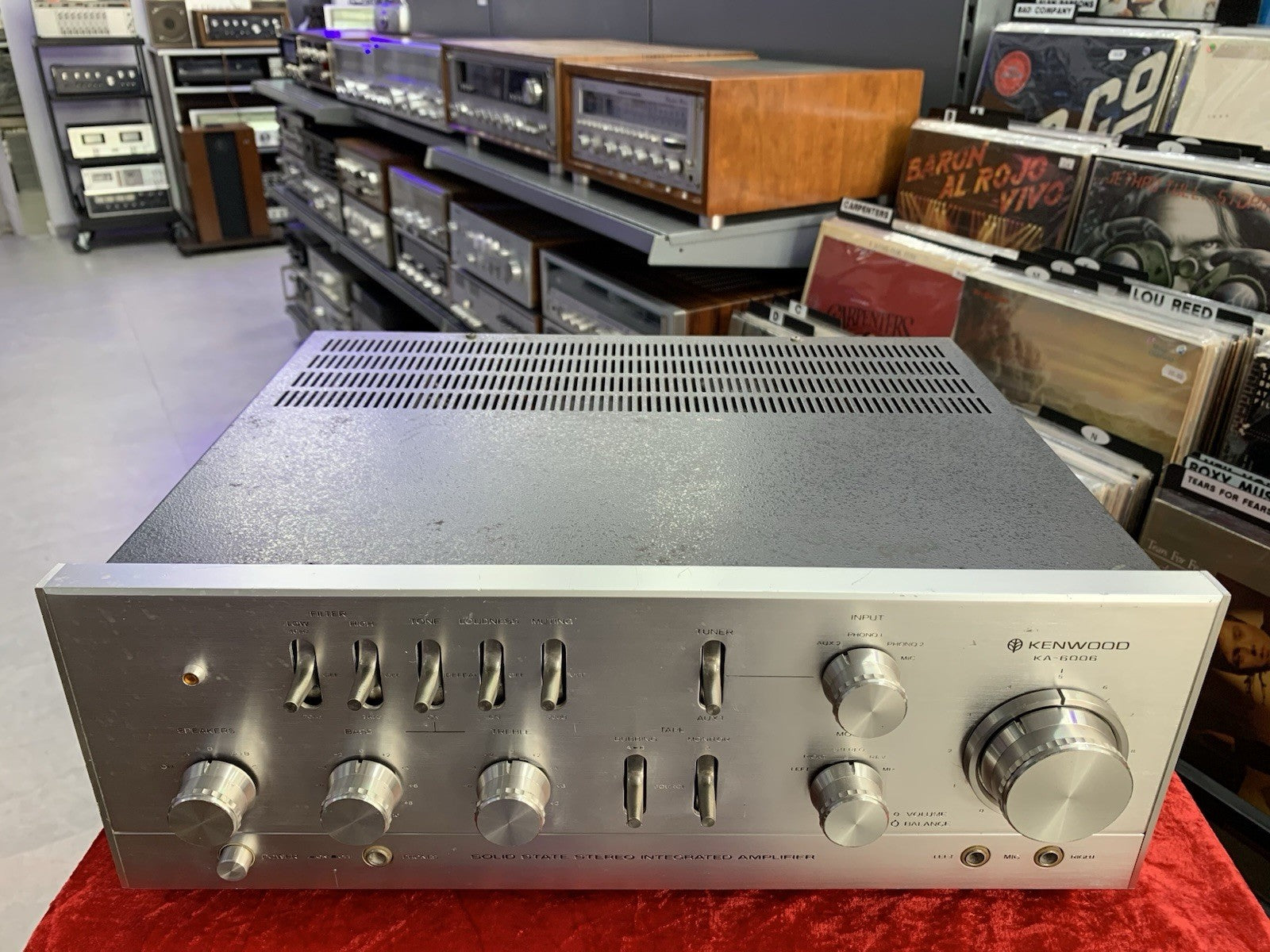 KENWOOD KA 6006 Integrated Stereo Amplifier 2X48 Watts RMS Vintage 1974 GoodLook