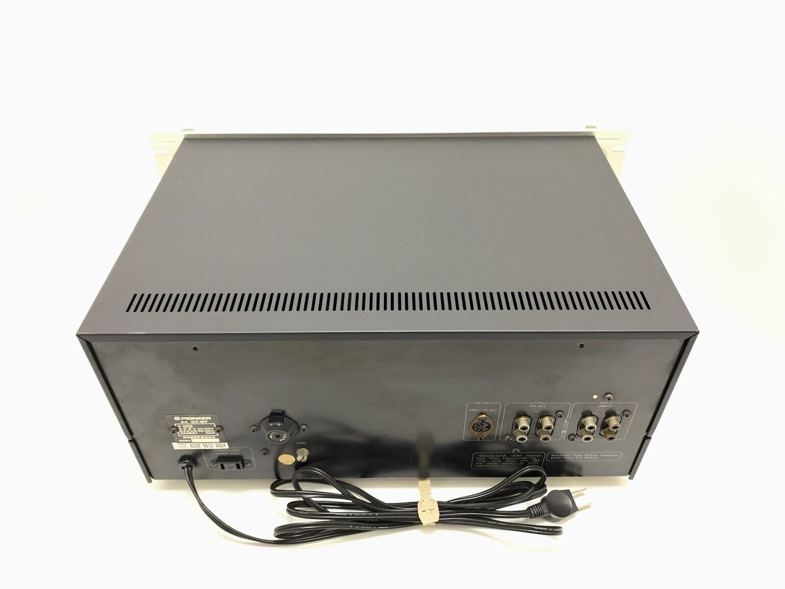 PIONEER CT-97 Rack 2 Motor 2 Head Stereo Tape Deck Vintage