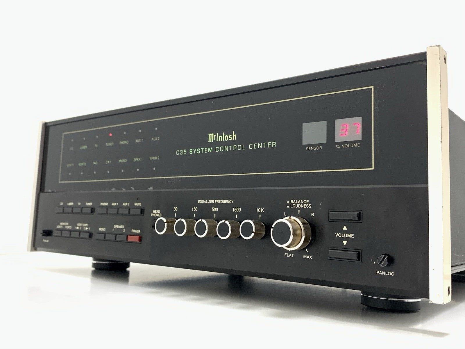McINTOSH C 35 System Control Center Stereo Pre Amplifier Vintage WORK Good Look