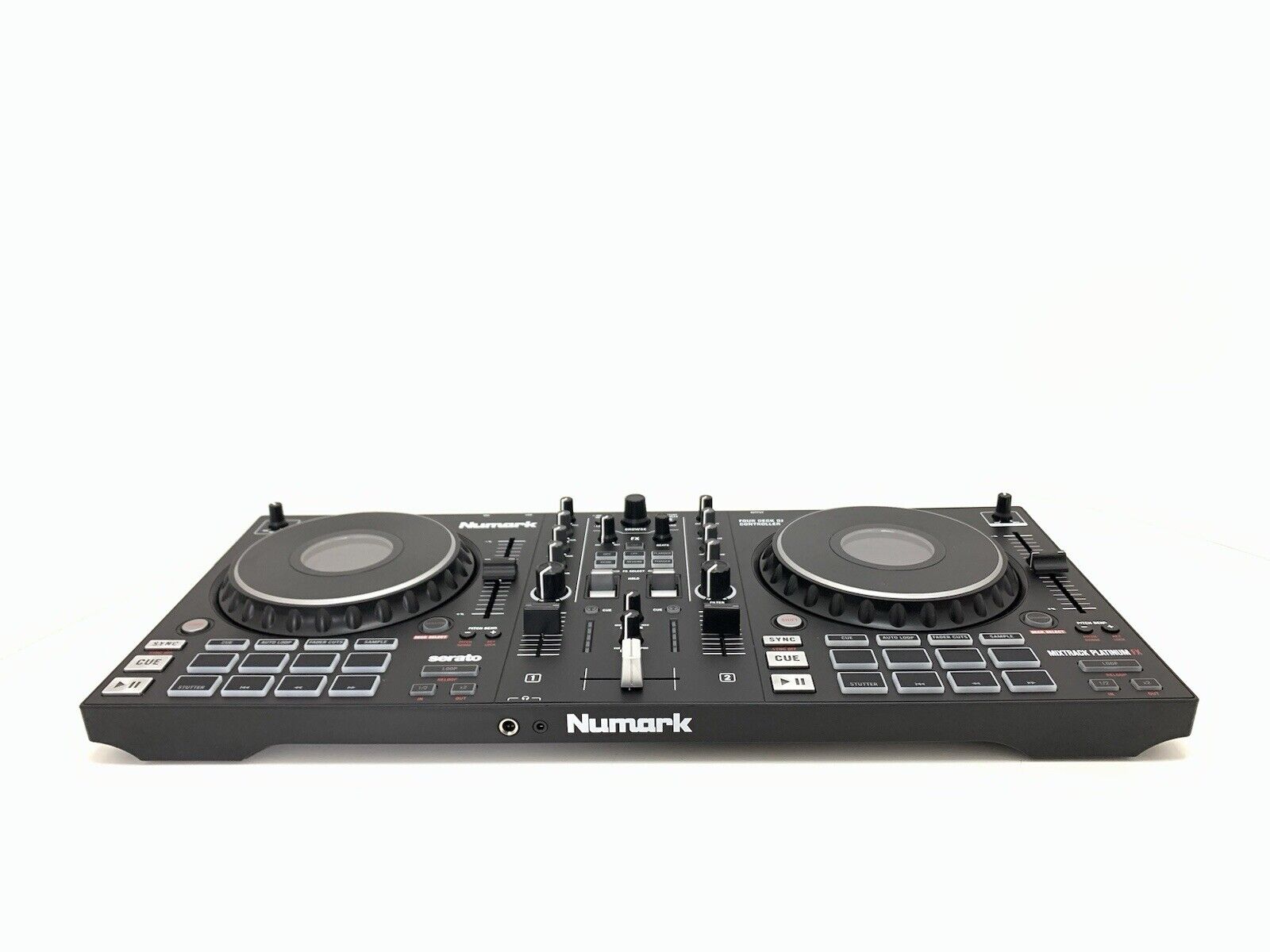NUMARK MIXTRACK PLATINUM FX 4 Deck DJ Controller Serato USB Mixer WORK Good Look