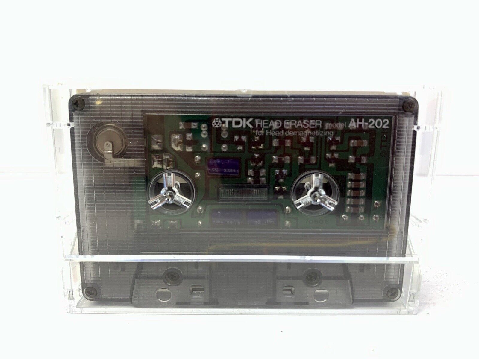 TDK AH-202 Head Eraser K7 Tape Cassette Vintage Very RARE Work Perfect Like New