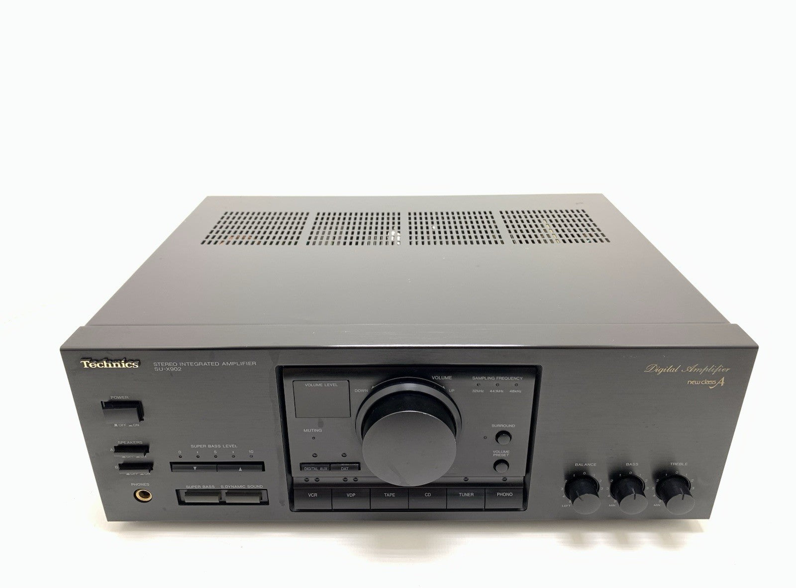 TECHNICS SU X902 Stereo Integrated Amplifier 2X 100W RMS Vintage Work GOOD LOOK