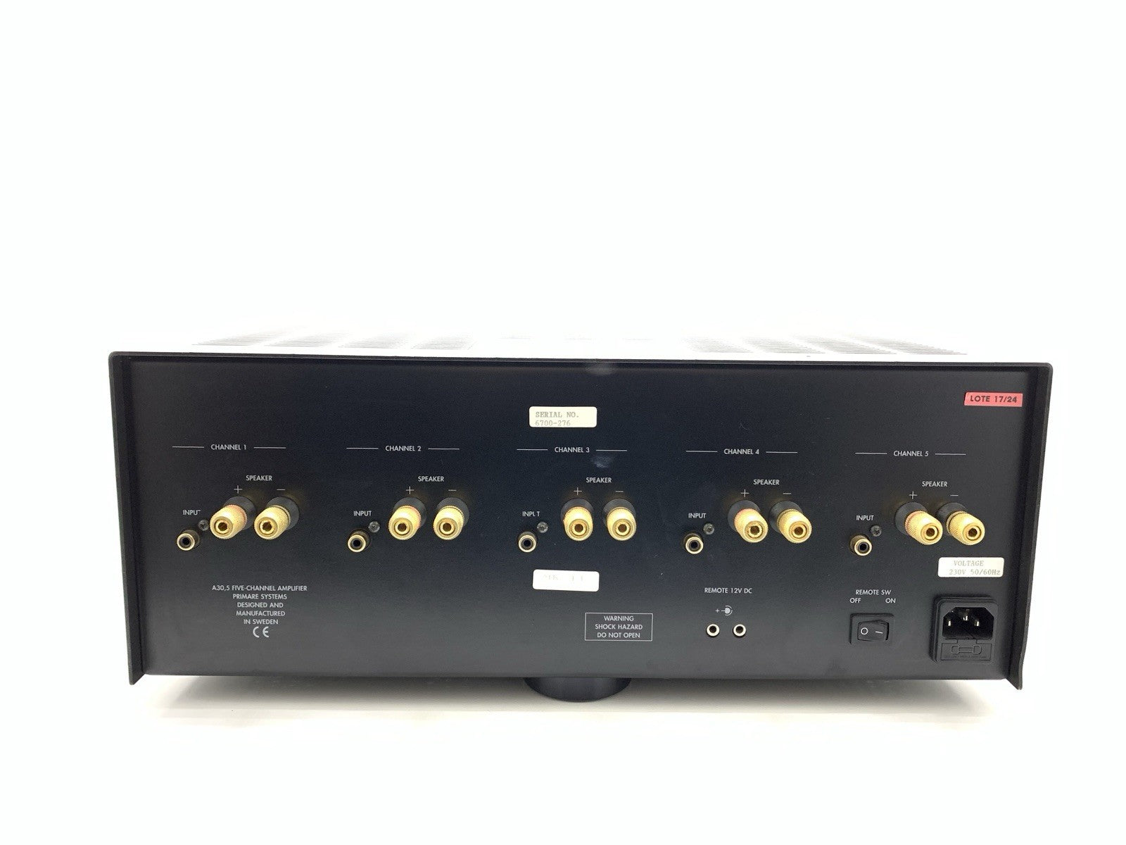 PRIMARE A30.5 Power Amplifier 5X 125Watts RMS Hi End Vintage 2005 WORK Good Look