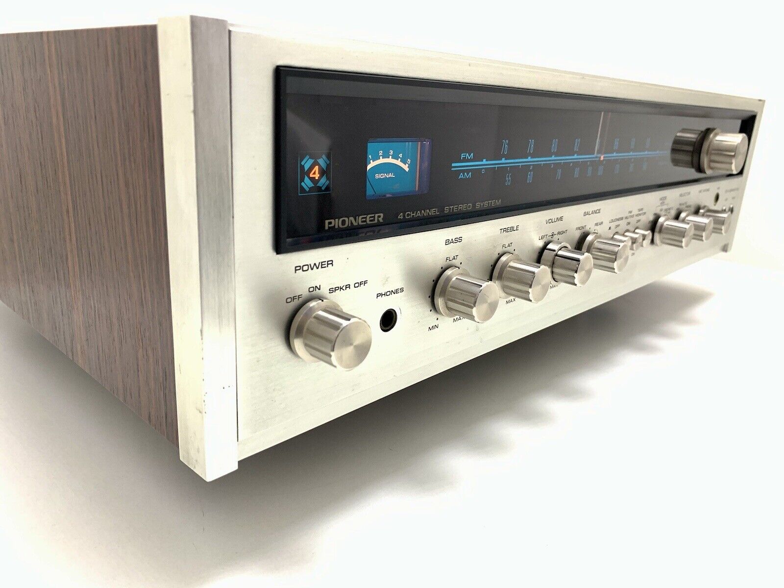 PIONEER 4 Channel Stereo Receiver ED-110 Very RARE Vintage 1973 Work Good Look