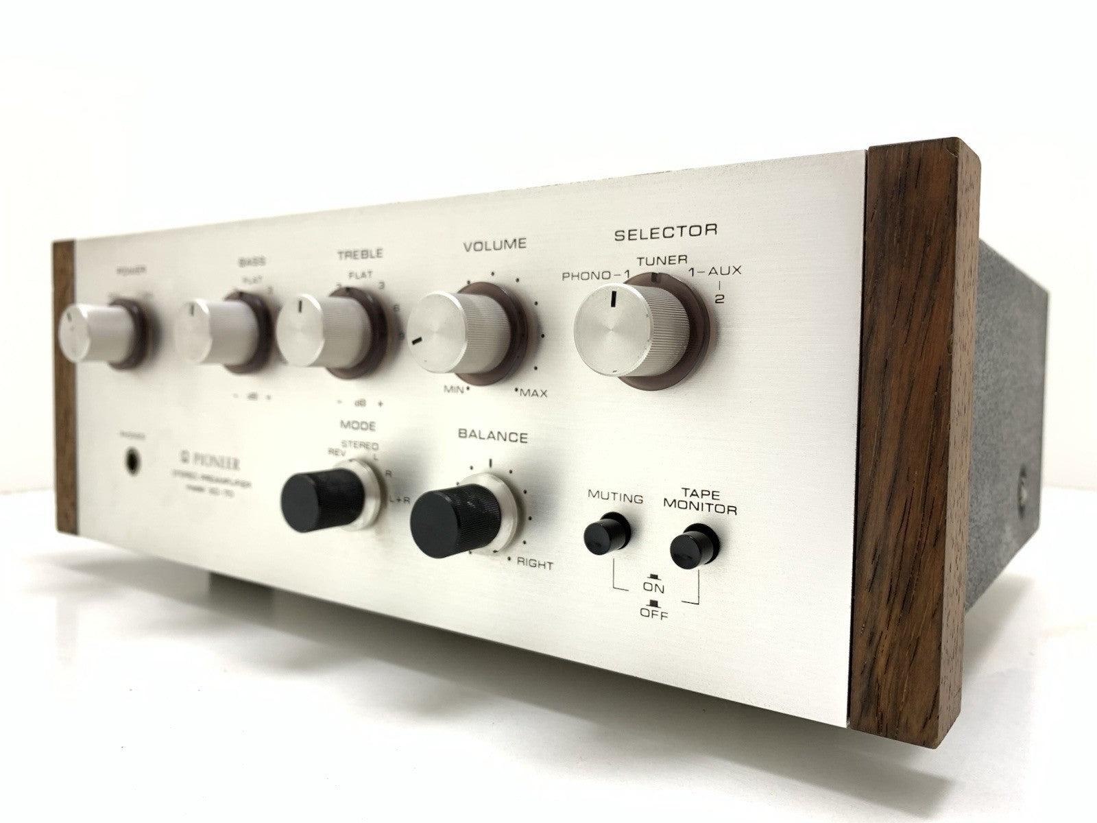 PIONEER Model SC 70 / SC-700 Stereo Pre Amplifier Vintage 1969 WORKING Good Look