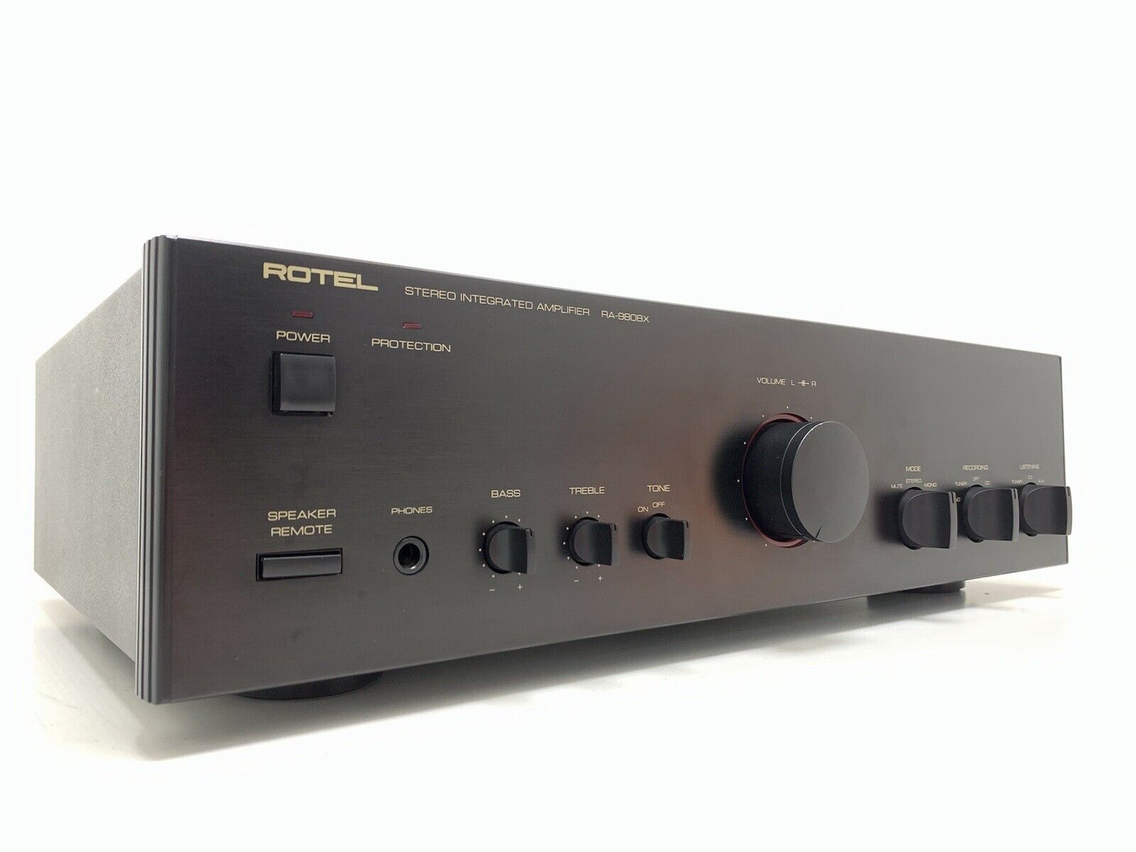 ROTEL RA-980BX Stereo Integrated Amplifier 200 Watts RMS Vintage 1991 Good Look