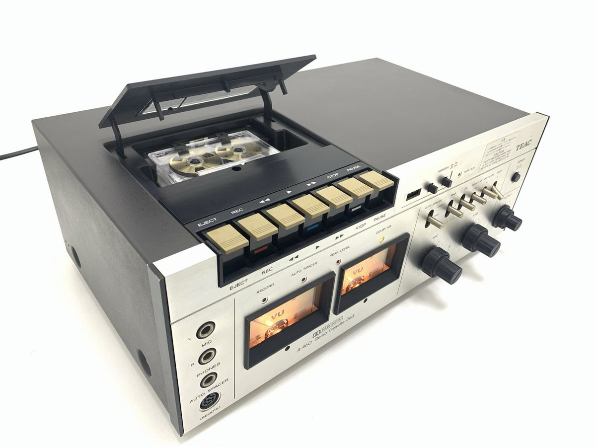 TEAC A 460 Stereo Tape Deck 2 Head Vintage 1975 High End Working  Good Look