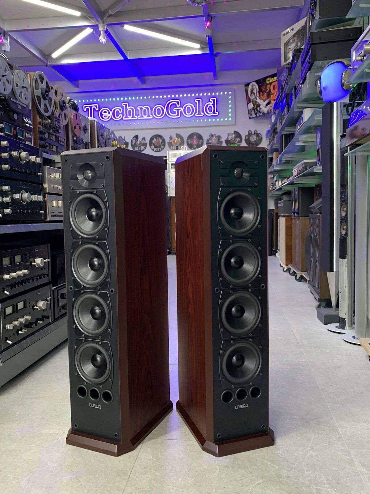 MISSION 753 Speakers 2Way Sealed 5 Drivers 150 Watts RMS High End WORK Good Look