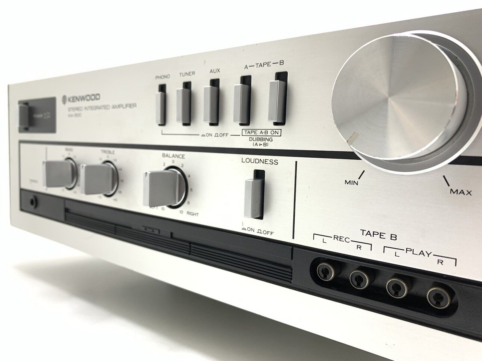 KENWOOD KA 300 Stereo Integrated Amplifier 25+25Watts RMS Vintage 1978 Good Look