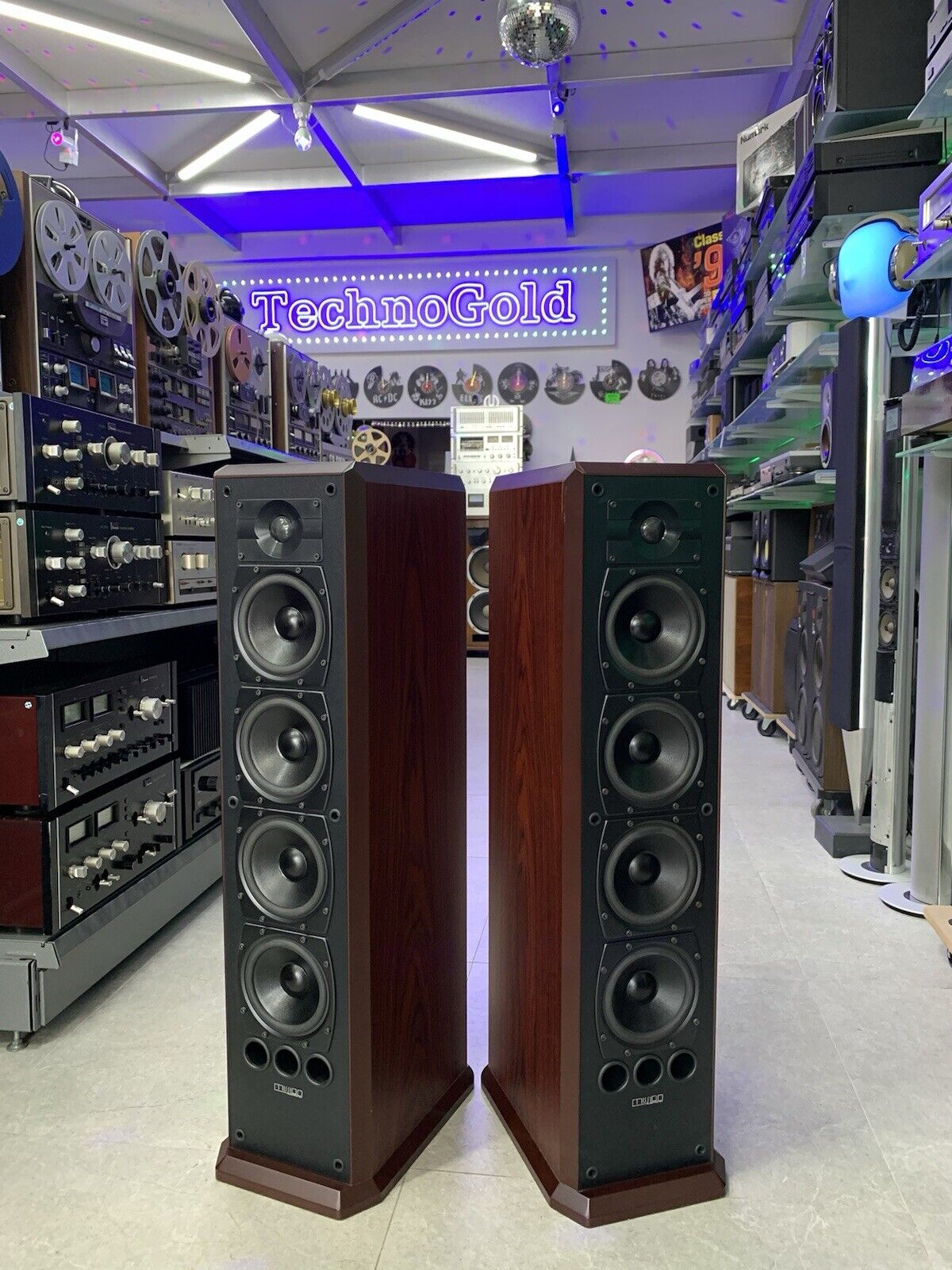 MISSION 753 Speakers 2Way Sealed 5 Drivers 150 Watts RMS High End WORK Good Look