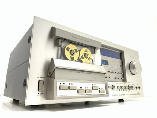 PIONEER CT F900 3 Head Stereo Tape Deck BLUE LINE Vintage 1978 WORK Good Look