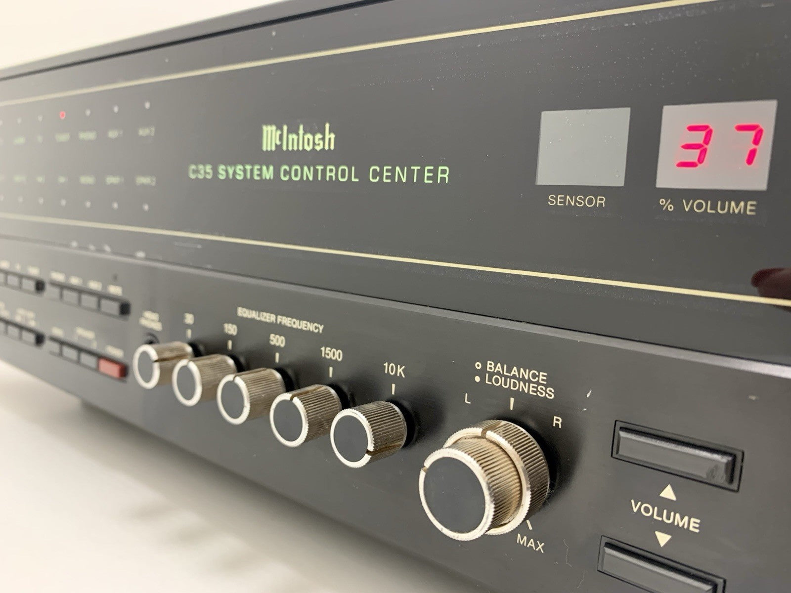 McINTOSH C 35 System Control Center Stereo Pre Amplifier Vintage WORK Good Look