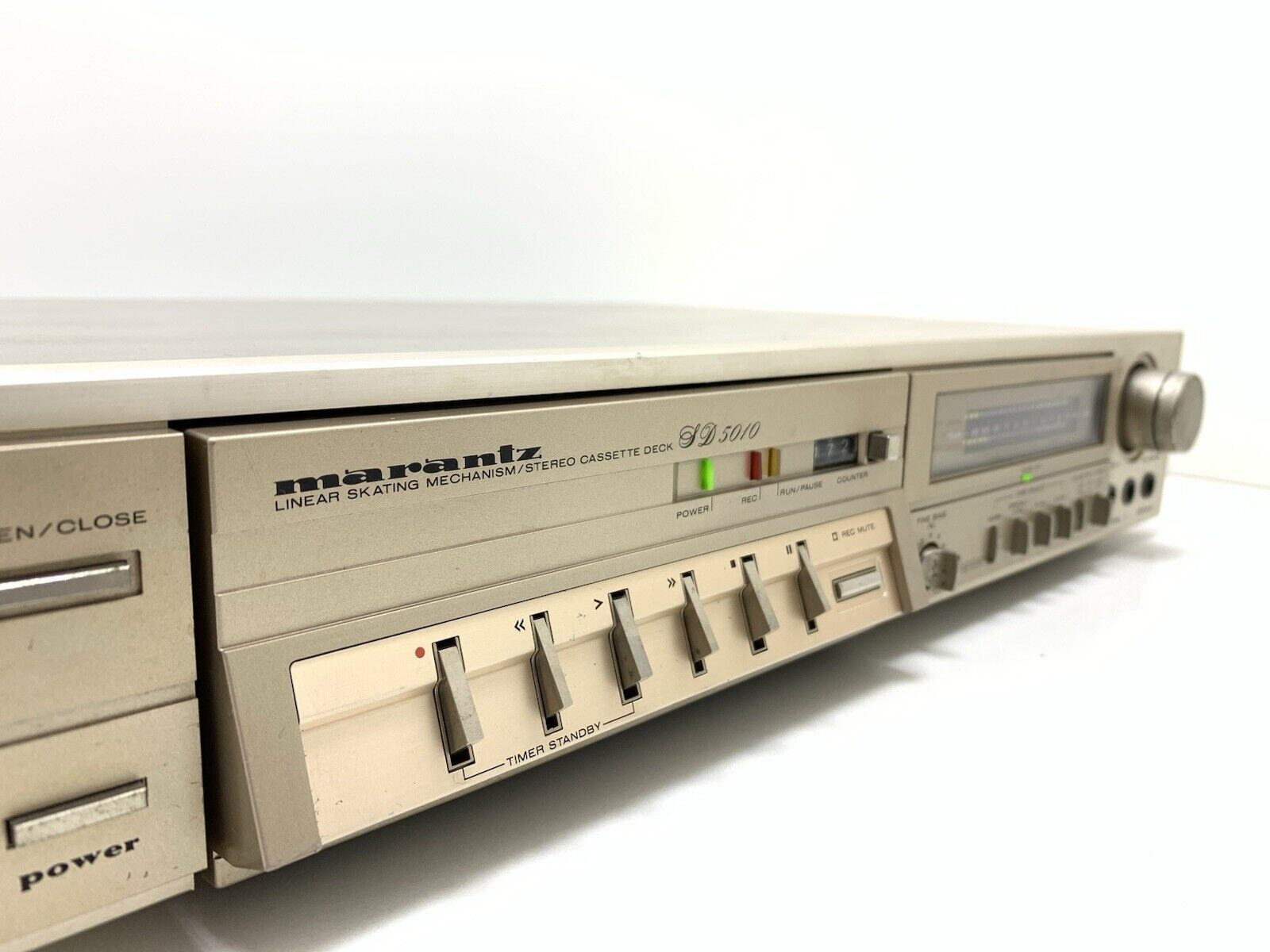 MARANTZ SD 5010 Stereo Cassette Deck 2 Head Vintage 1980 High End WORK Good Look