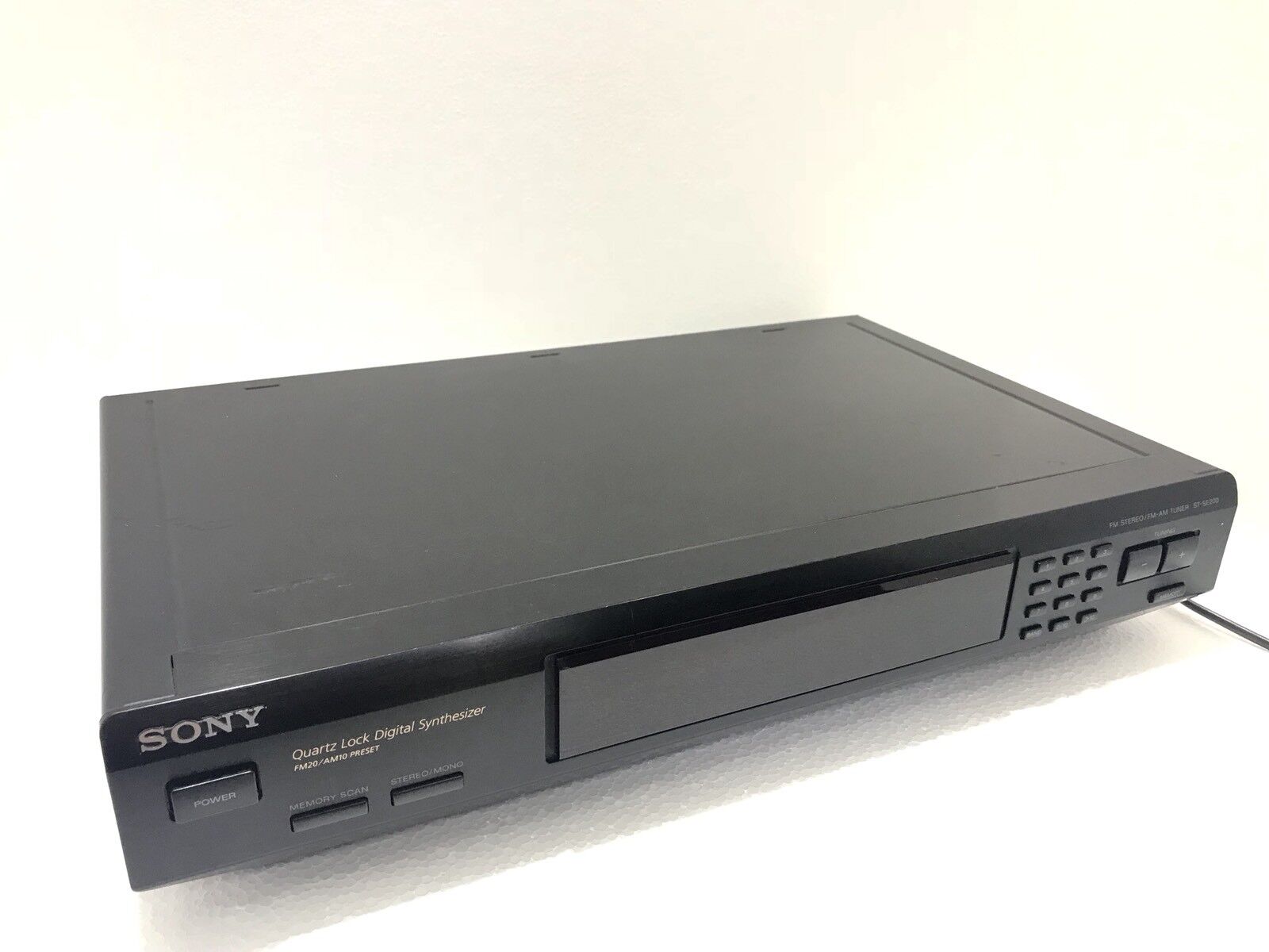 SONY ST-SE200 FM/AM RDS Stereo Digital Tuner Vintage 1996 Refurbished Like New