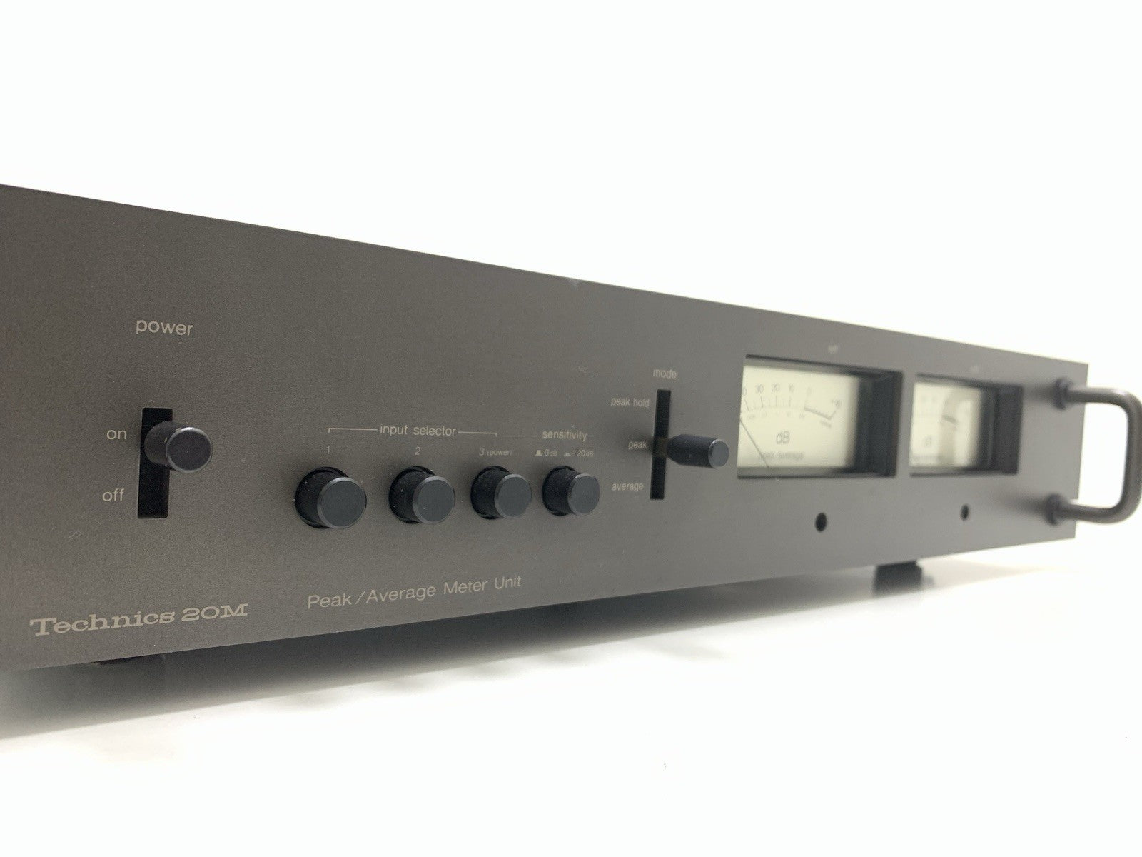 TECHNICS SH 9020 Professional XLR Peak Average Meter Unit Vintage 1977 Good Look