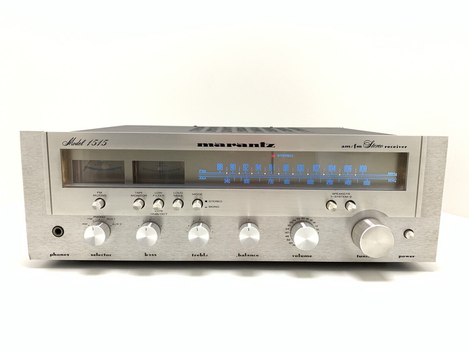 MARANTZ 1515 Stereo Receiver 30Watts RMS Vintage 1978 WORK Refurbished Good Look
