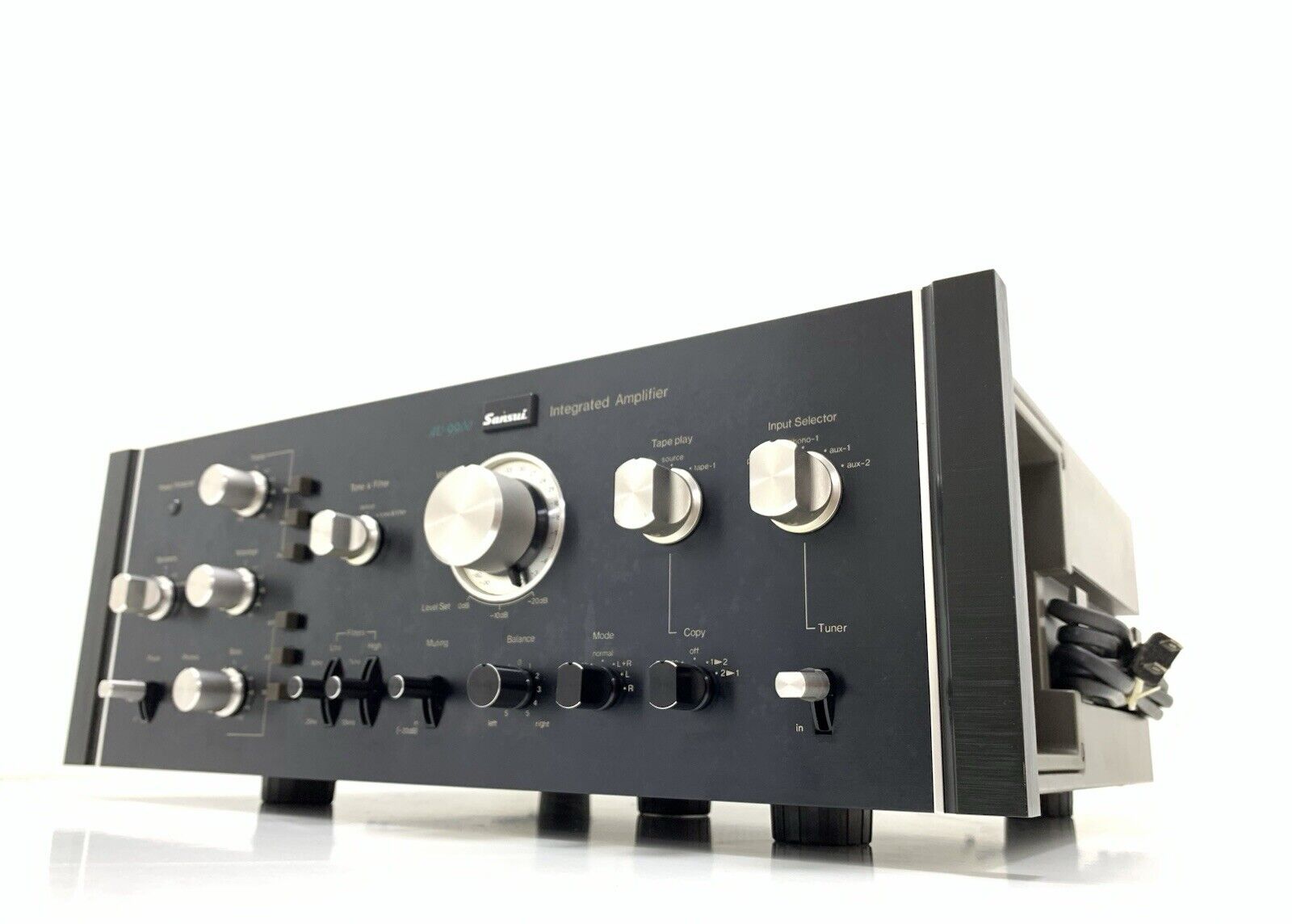 SANSUI AU-9900 Stereo Amplifier 80+80 Watts RMS + Original BOX Vintage GOOD LOOK