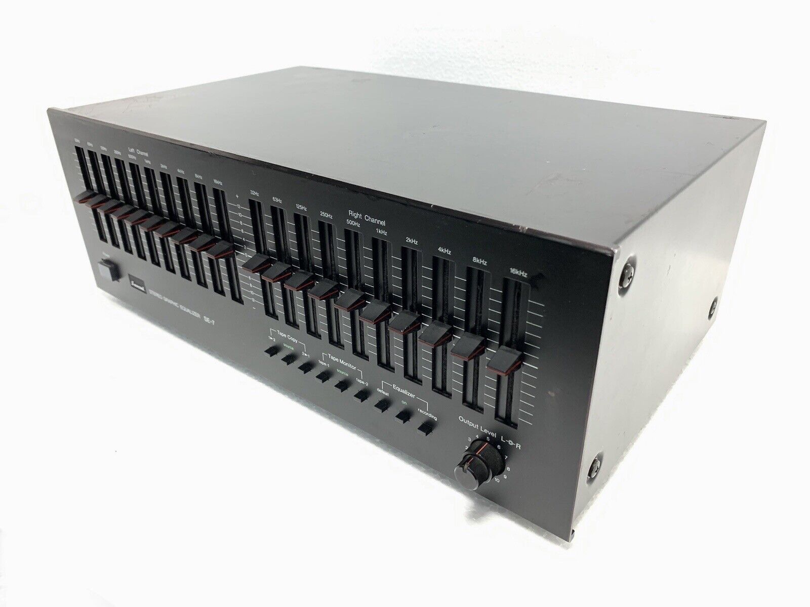 SANSUI SE-7 Stereo Graphic Equalizer  Vintage 1979  Hi Fi WORK PERFECT Good Look