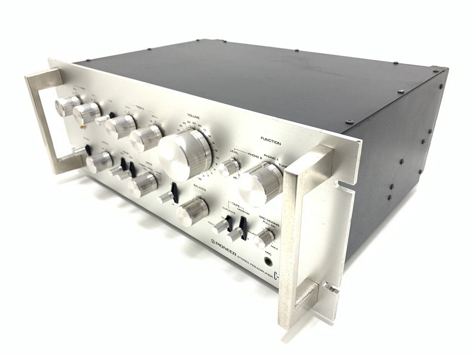 PIONEER C 77 SPEC 1 Stereo Pre Amplifier Vintage 1977 Work Refurbished Good Look