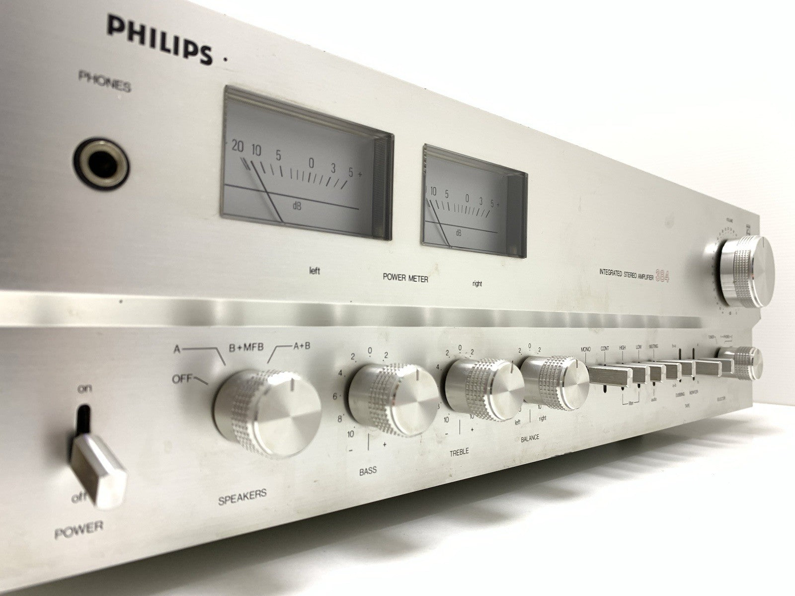 PHILIPS AH 384 Stereo Amplifier 2X 40Watts RMS Vintage 1978 Hi Fi WORK GOOD LOOK