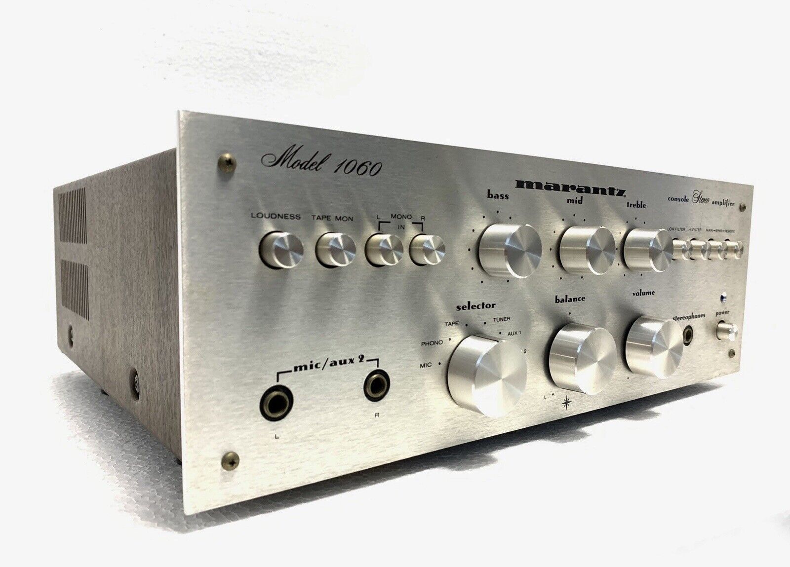 MARANTZ 1060 Stereo Integrated Amplifier Vintage 1971 WORK PERFECT Like New