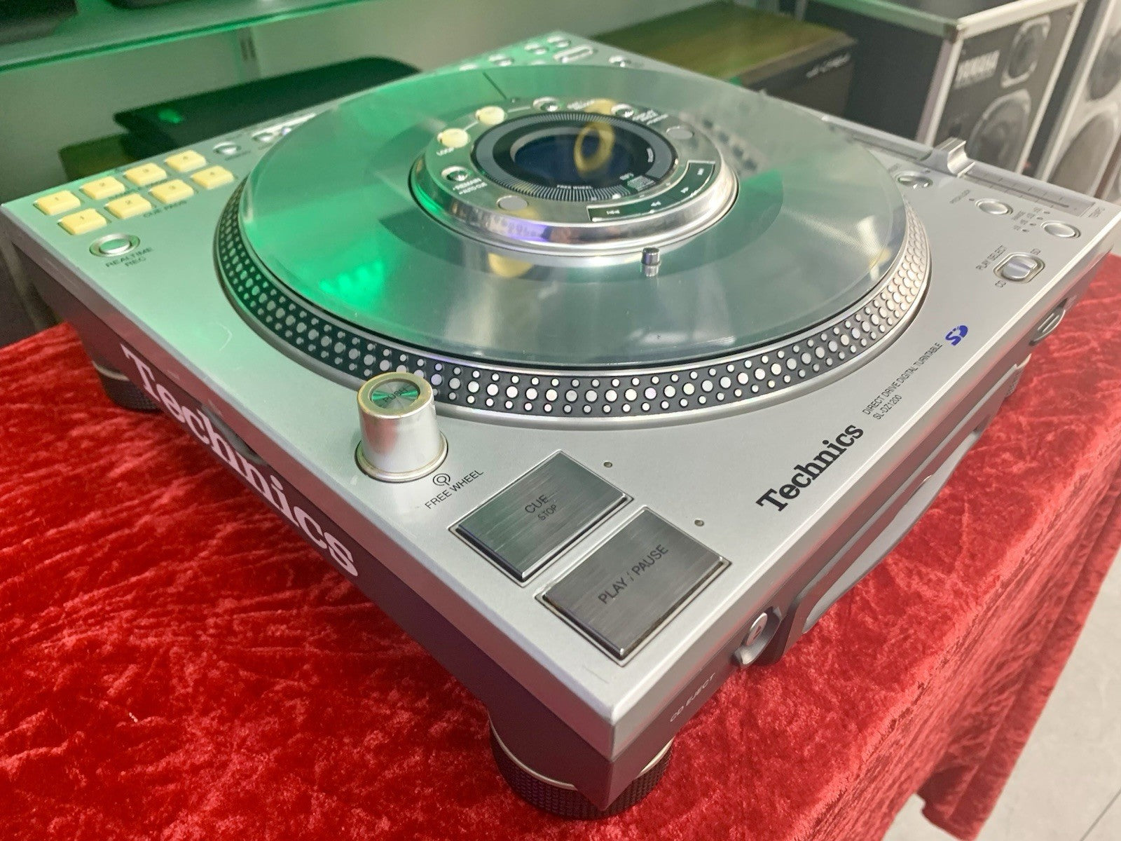 TECHNICS SL DZ1200 CDJ Stereo Compact Disc Player Vintage 2004 Working Good Look