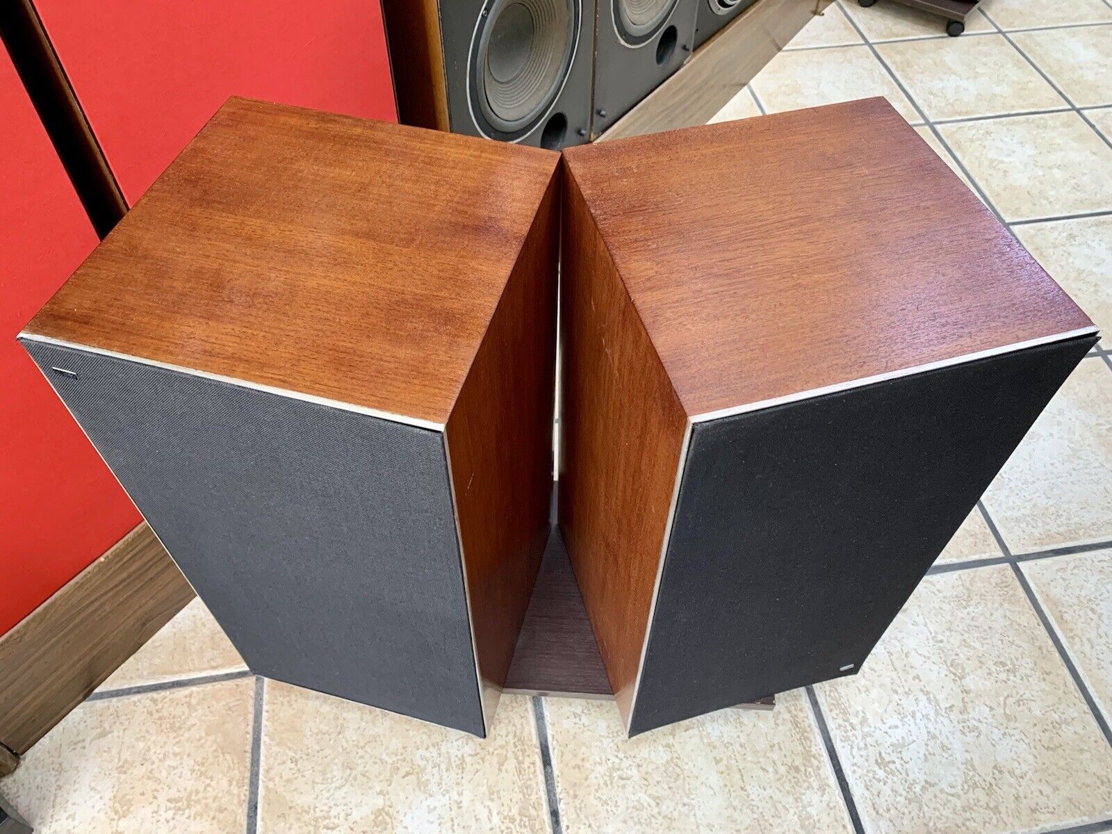 Bang Olufsen B&O BEOVOX HT 3800 Vintage 1970 Speaker 3Way 90Watts Work GOOD LOOK