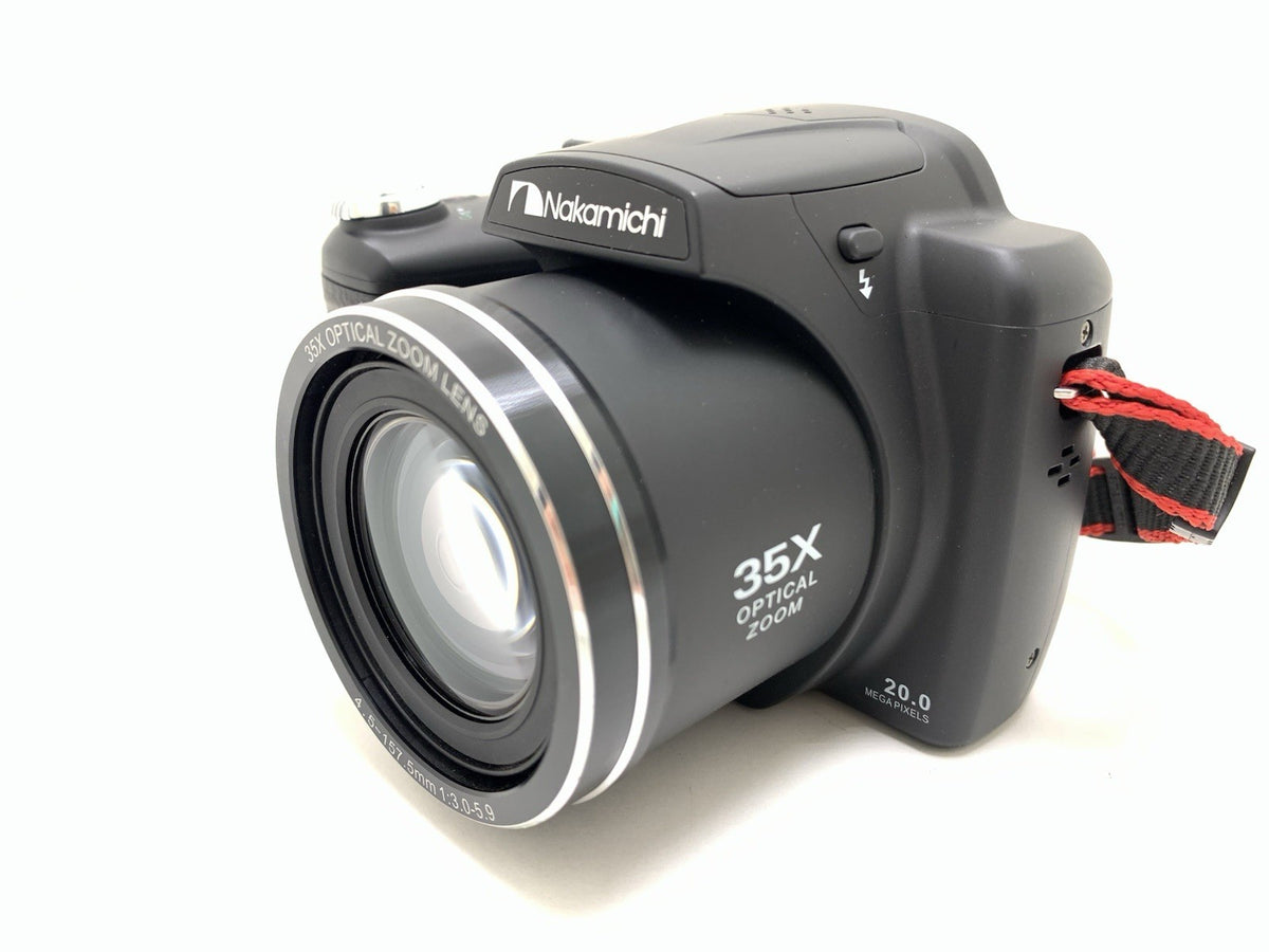 Nakamichi NC-35D 20MP Camera 35x Optical Zoom OIS Battery & Charger Rare Find