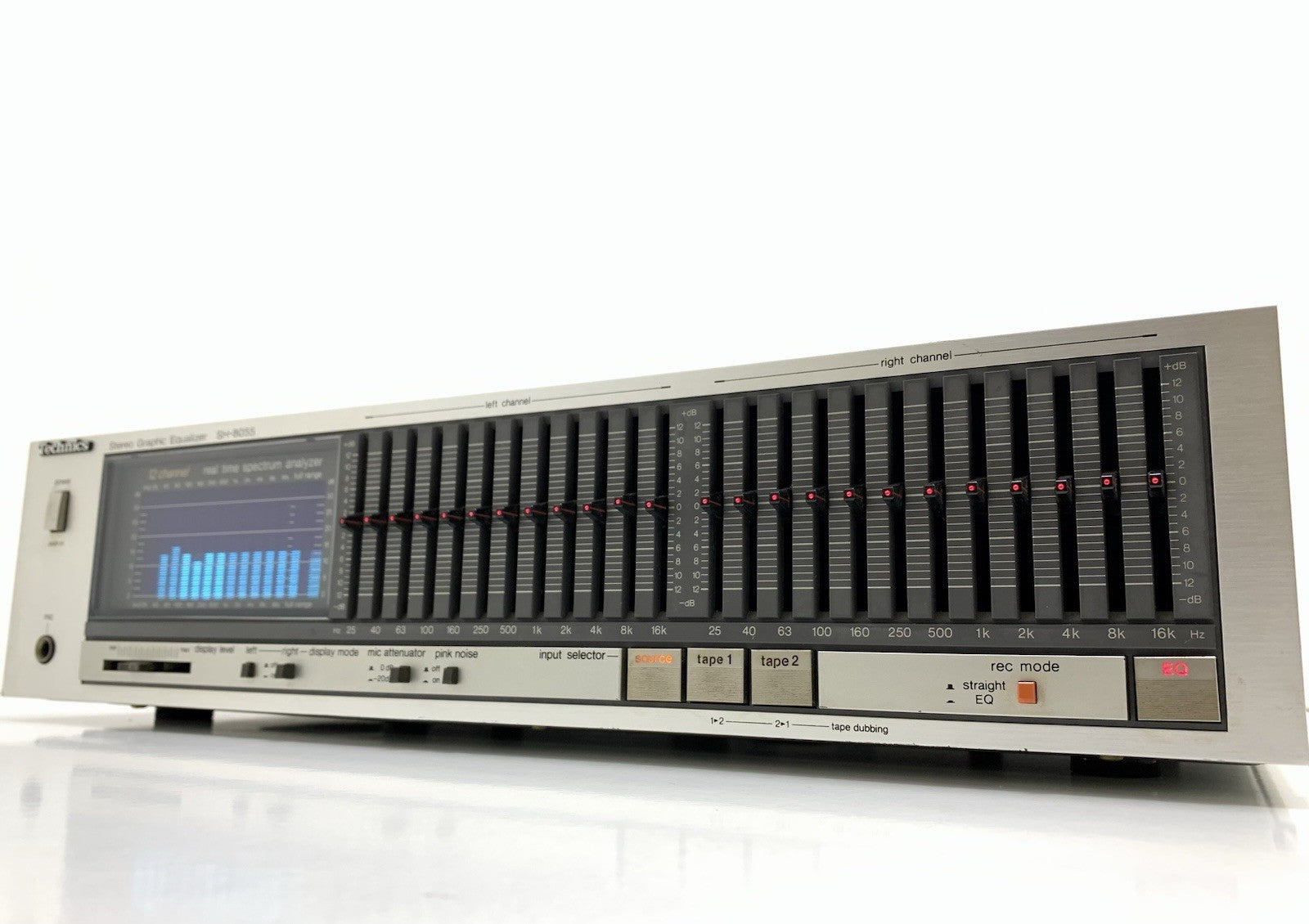 TECHNICS SH 8055 Stereo Graphic Equalizer Spectrum Analyzer Vintage 1983 GodLook
