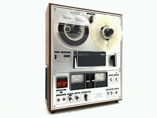 SONY TC 6335 Reel to Reel 4 Track 7" Tape 3 Head Vintage 1972  WORKING Good Look