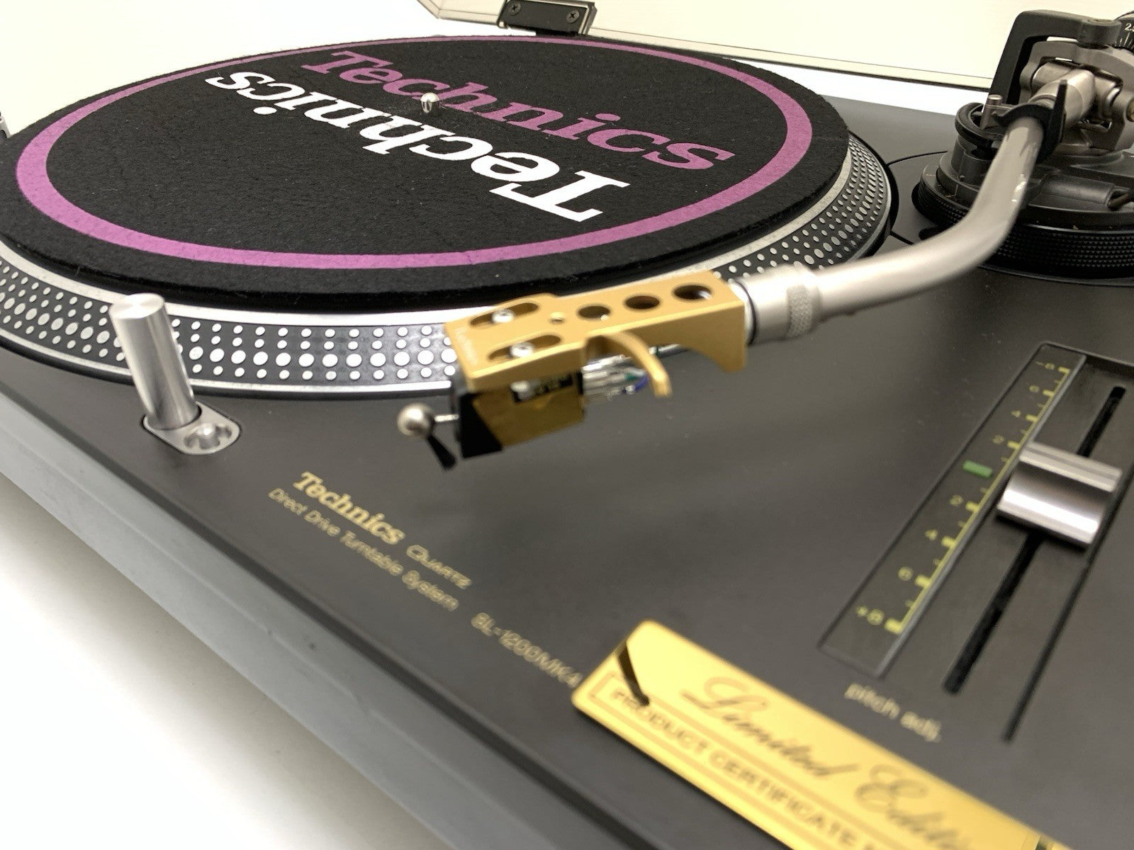TECHNICS SL 1200 MK4 LIMITED EDITION N. 9 Direct Drive Exclusive Turntable WORK