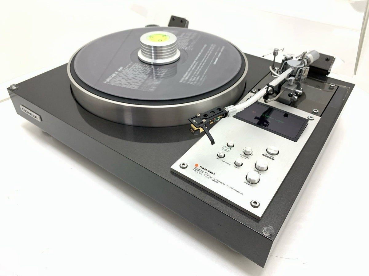 PIONEER XLC 1850 PLC 590 Direct Drive  Turntable SAEC Arm Work Hi End Good Look