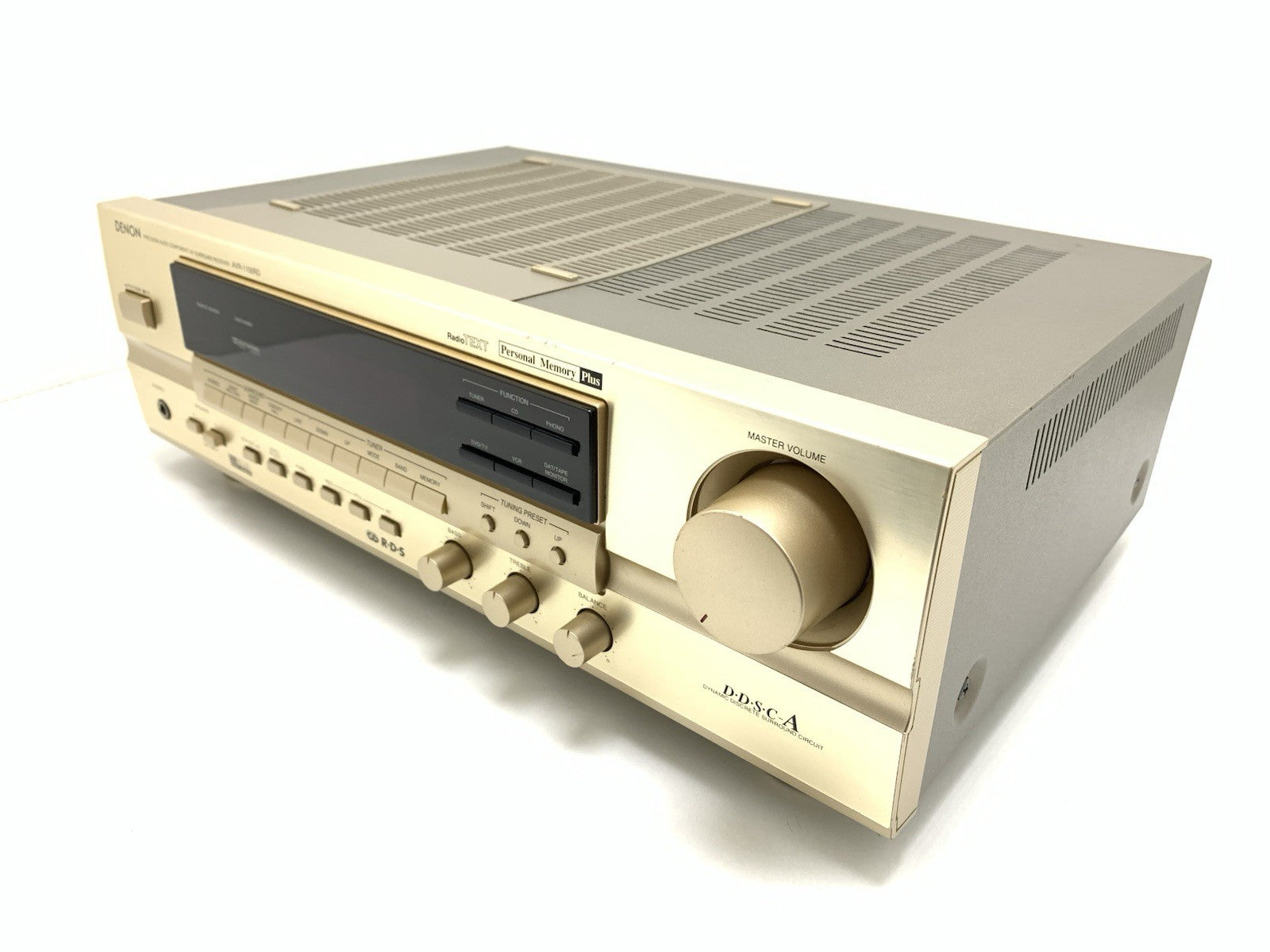 DENON AVR 1100 RD Digital 5.1 AV Surround Receiver 5 X 55 Watts RMS Vintage WORK