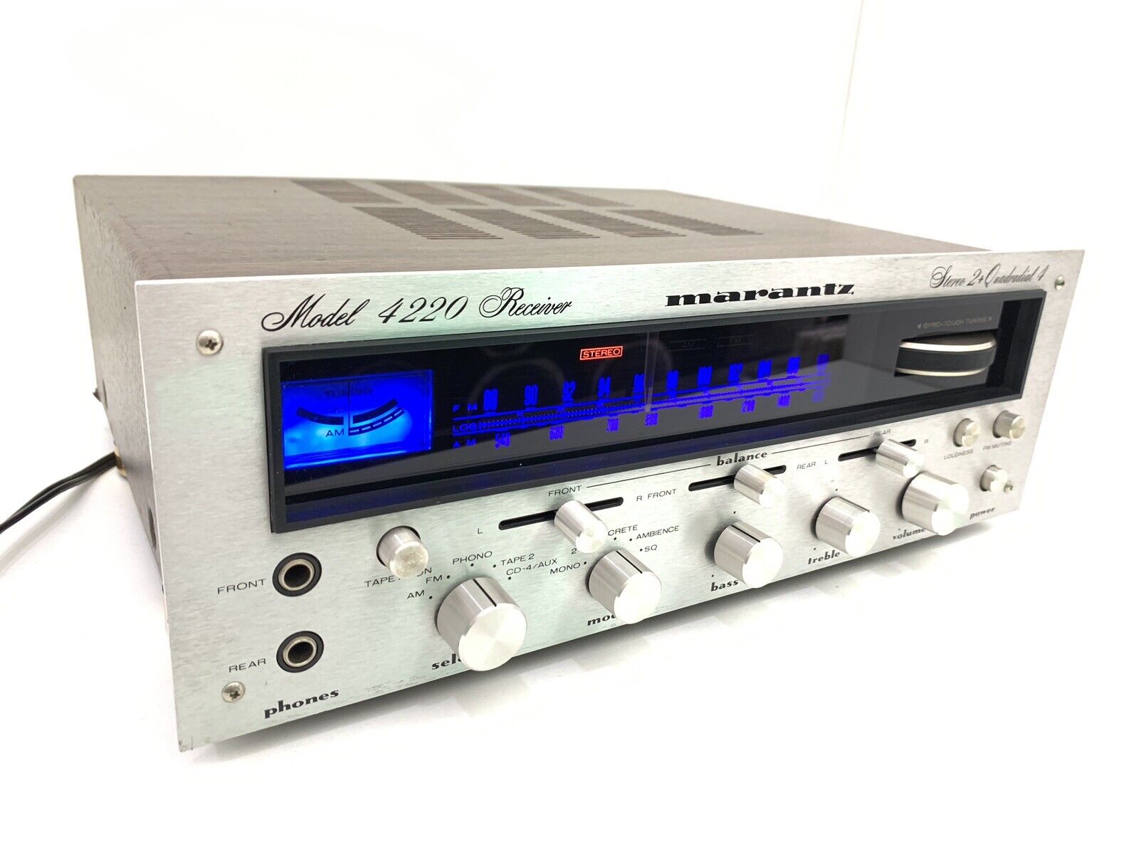 MARANTZ 4220 Receiver Stereo Quadradial Hi End 40 Wats RMS Vintage 1975 LIKE NEW