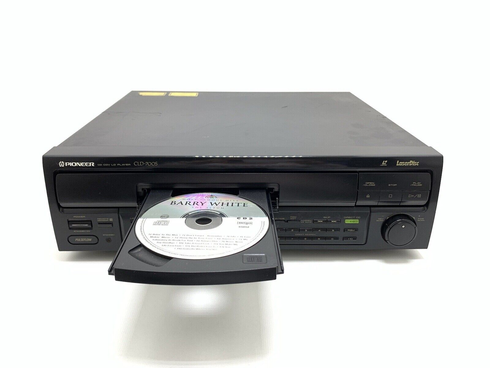 PIONEER CLD 700S CD LD Laser Disc Player Vintage 1992 PAL  Working Good Look
