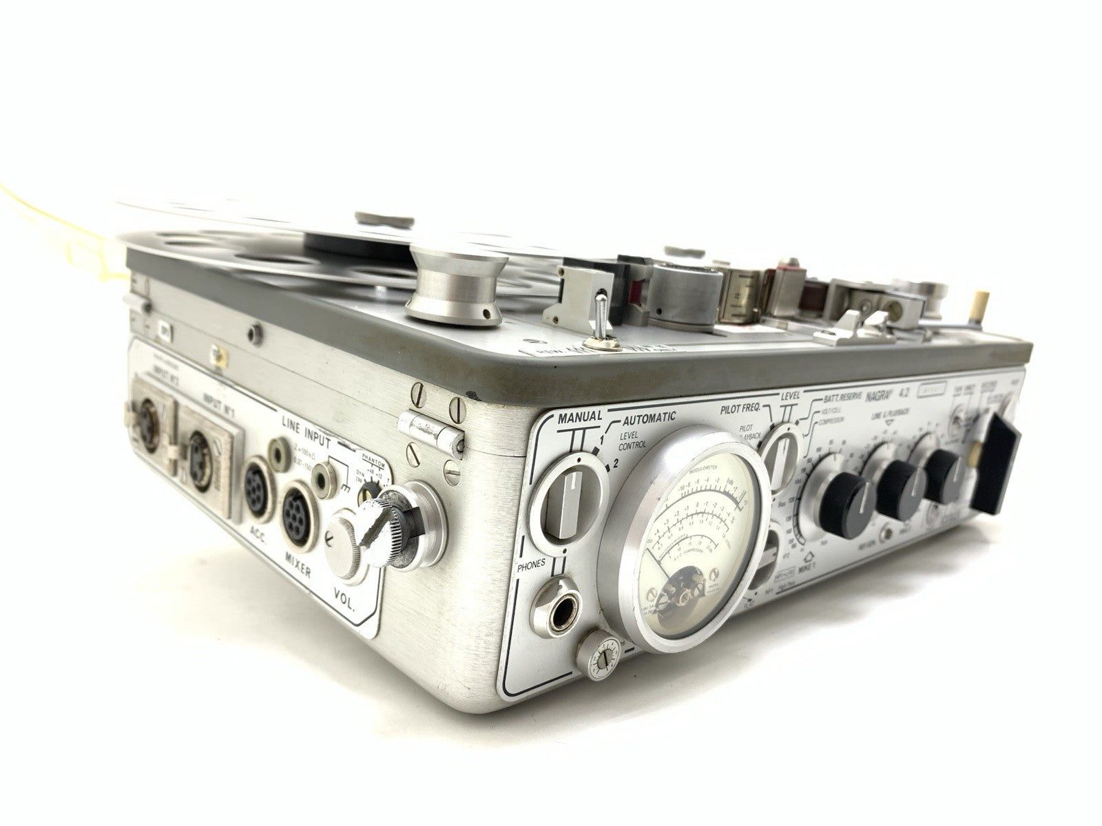 NAGRA 4.2 Reel to Reel  7" Professional Tape 3 Head Vintage 1971 WORK Good Look