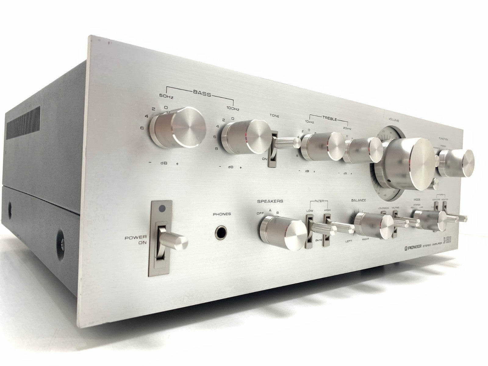 PIONEER SA 9500 II Stereo Amplifier 80+80 Watts RMS Vintage 1976 Work Good Look