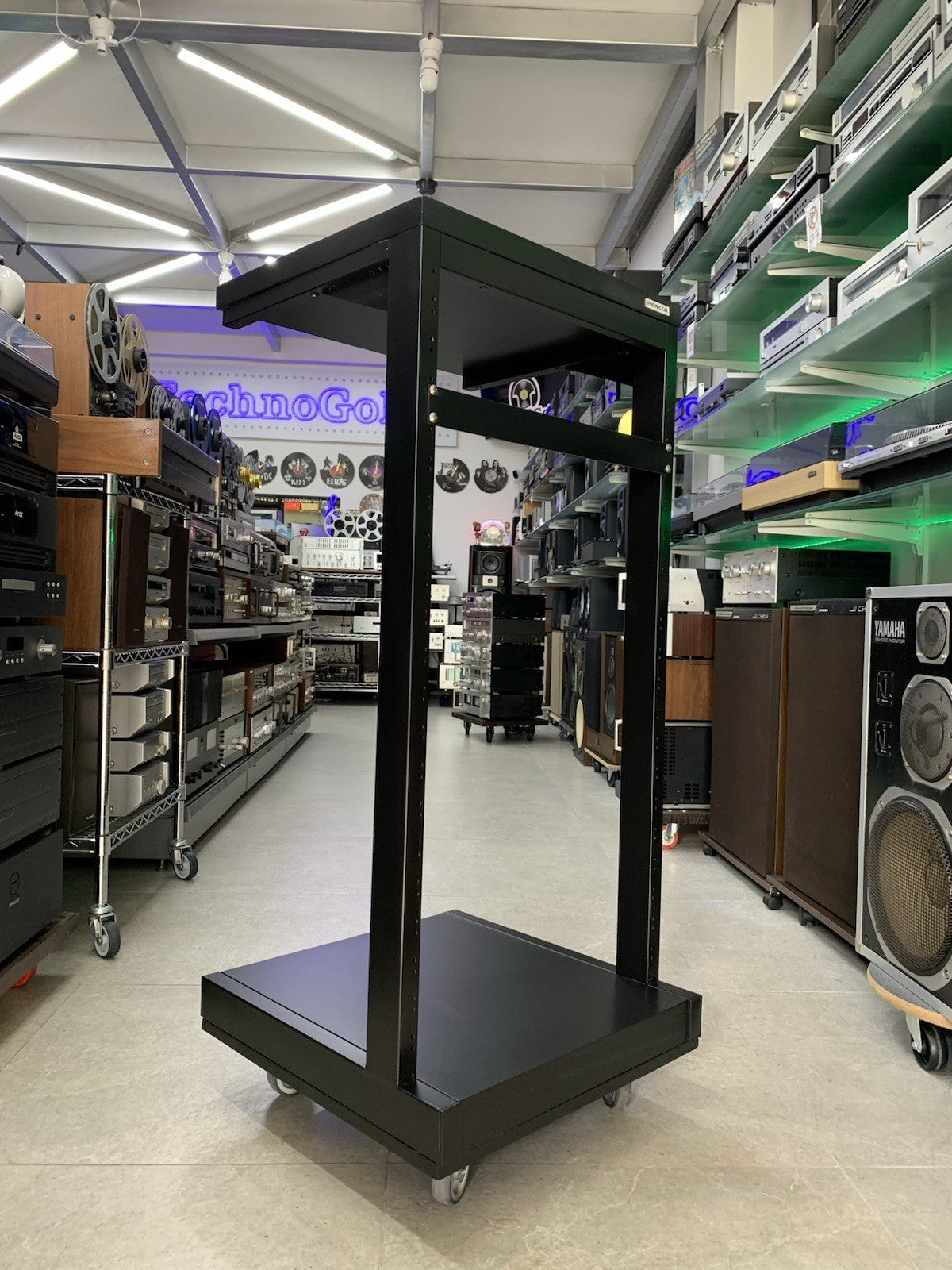 PIONEER JA-R2S BLACK SPEC Audio Rack 19" Wheeels (Replica 1:1) 21 Rack Units NEW