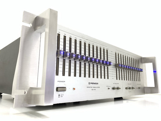 PIONEER SG 70/SG 9800 Graphic Equalizer BLUE LED Rack Handless 19" WORK GoodLook