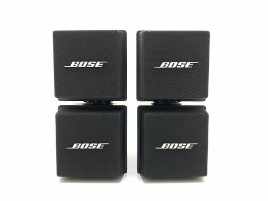 RARE BOSE 501X Direct Reflecting Double Cube Speakers Pair Vintage WORK GoodLOOK