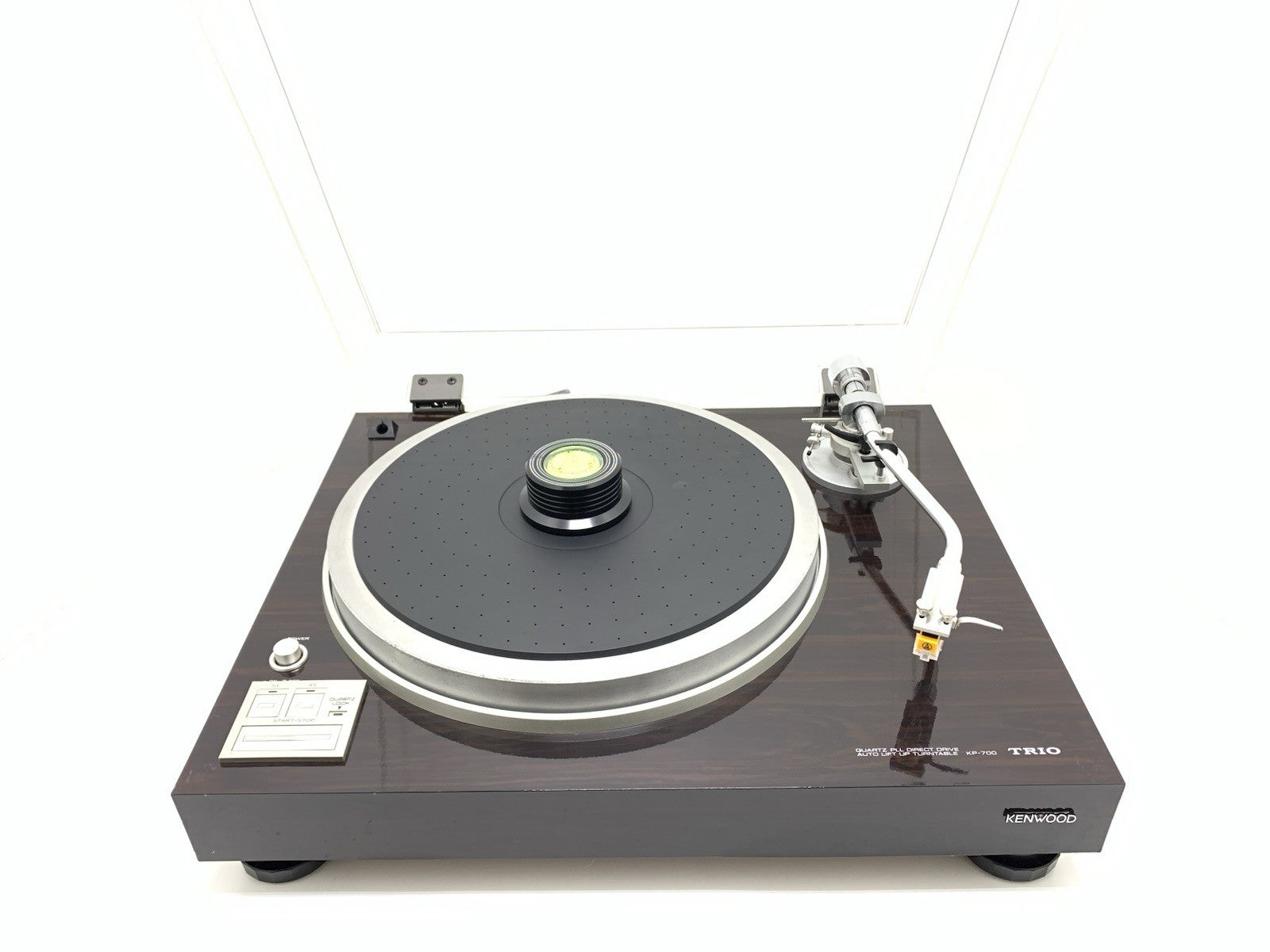 TRIO KENWOOD KP 700 Turntable Direct Drive Auto Lift UP Hi End Vintage Good Look