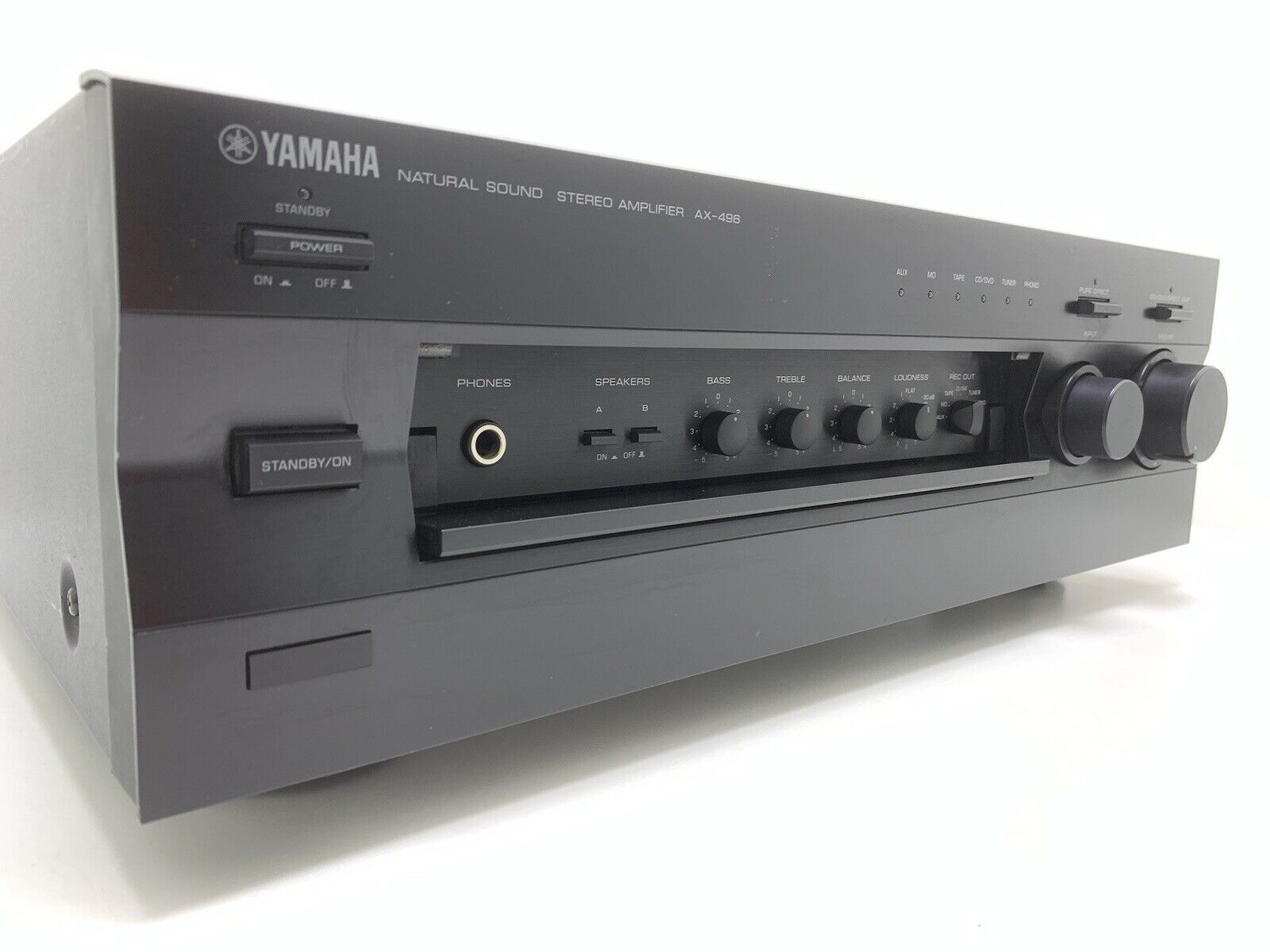 YAMAHA AX-496 Integrated Stereo Amplifier 2X 85 Watts RMS Vintage 2001 Good Look