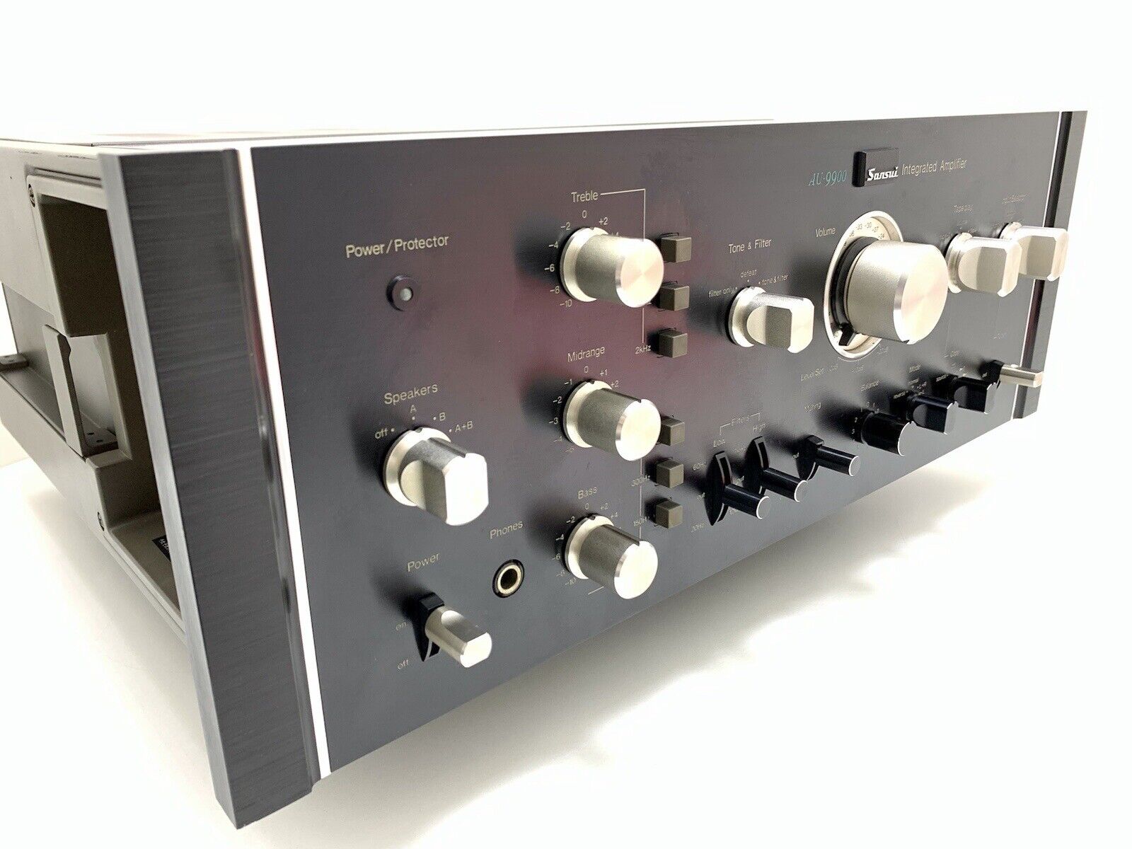 SANSUI AU-9900 Integrated Stereo Amplifier 160 Watts RMS Vintage 1975 GOOD LOOK