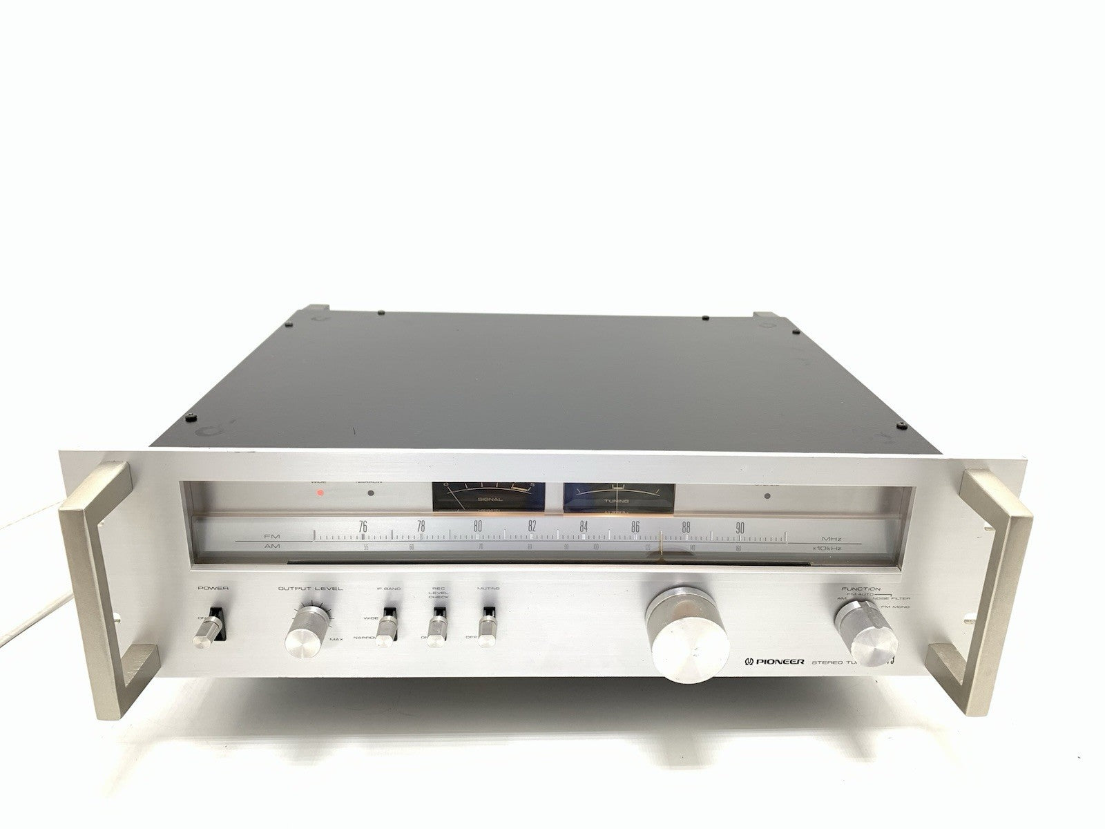 PIONEER F 73 AM/FM 76-108MHz Stereo Analogue Tuner Vintage 1980 WORK Good Look
