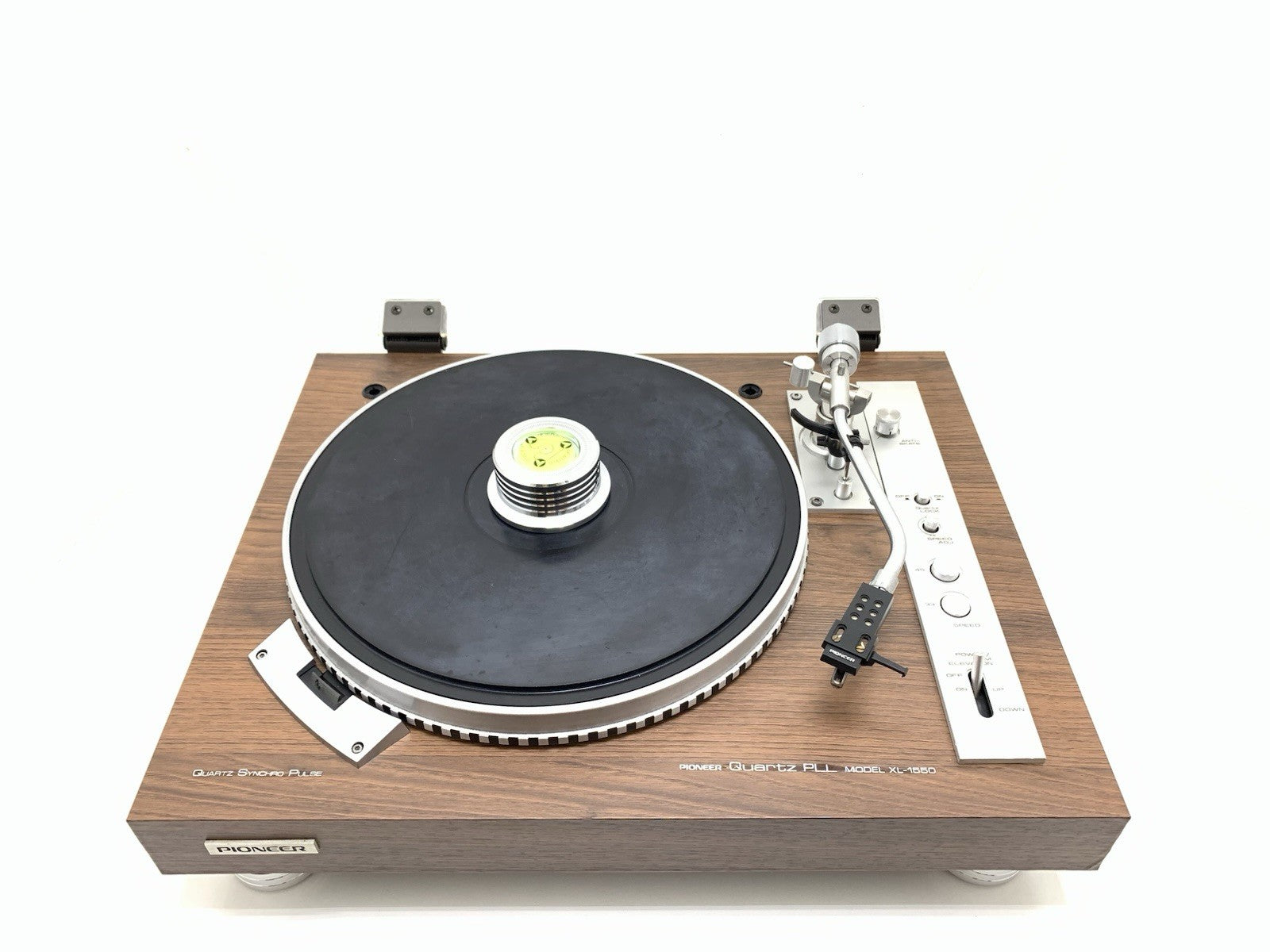 PIONEER XL 1550 Turntable Direct Drive Manual Quartz Vintage 1976 WORK Good Look