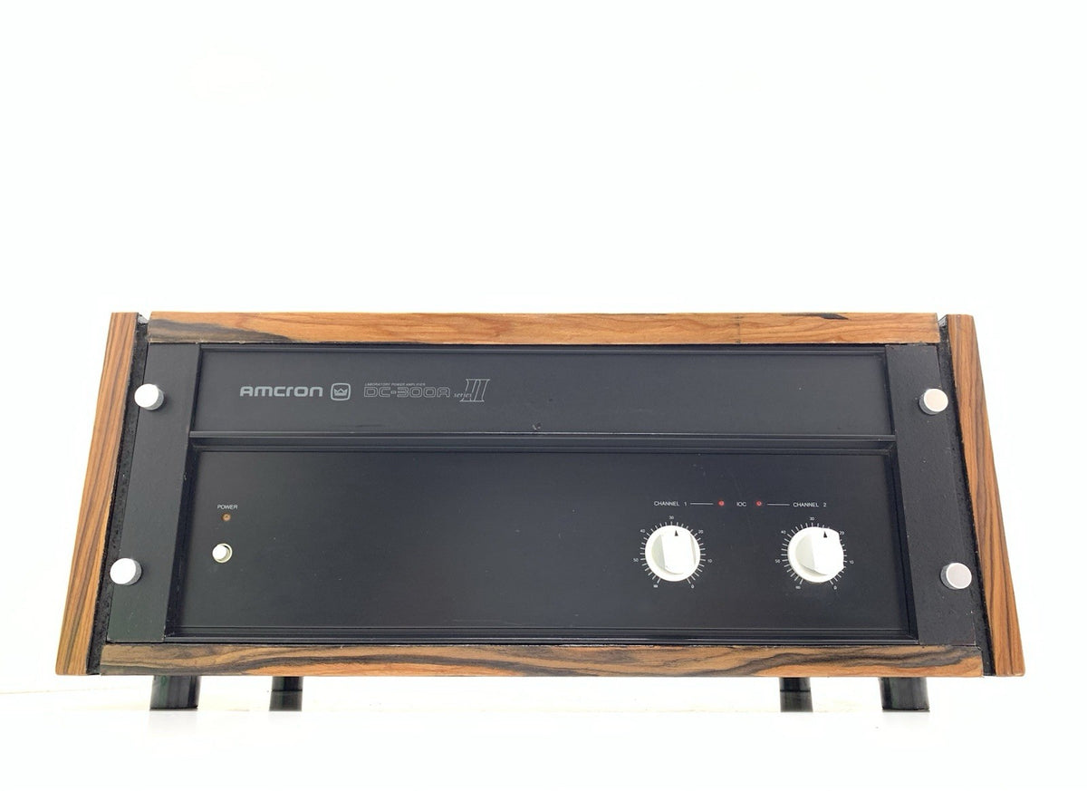 CROWN AMCRON DC 300 Series II Stereo Power Amplifier 2 X 175WRMS Vintage Working