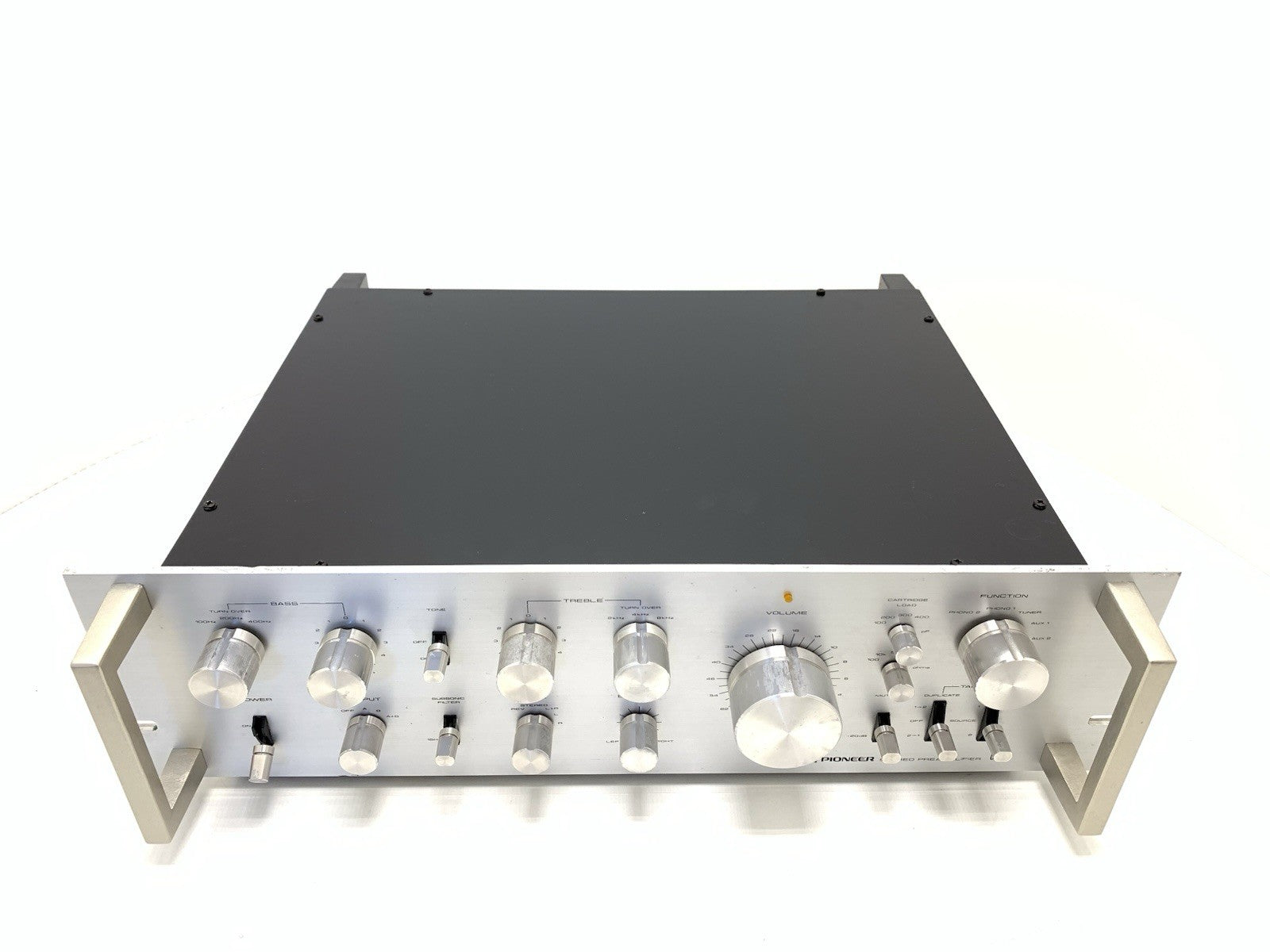 PIONEER C 73 SPEC Stereo Pre Amplifier Vintage 1980 Work Refurbished Good Look