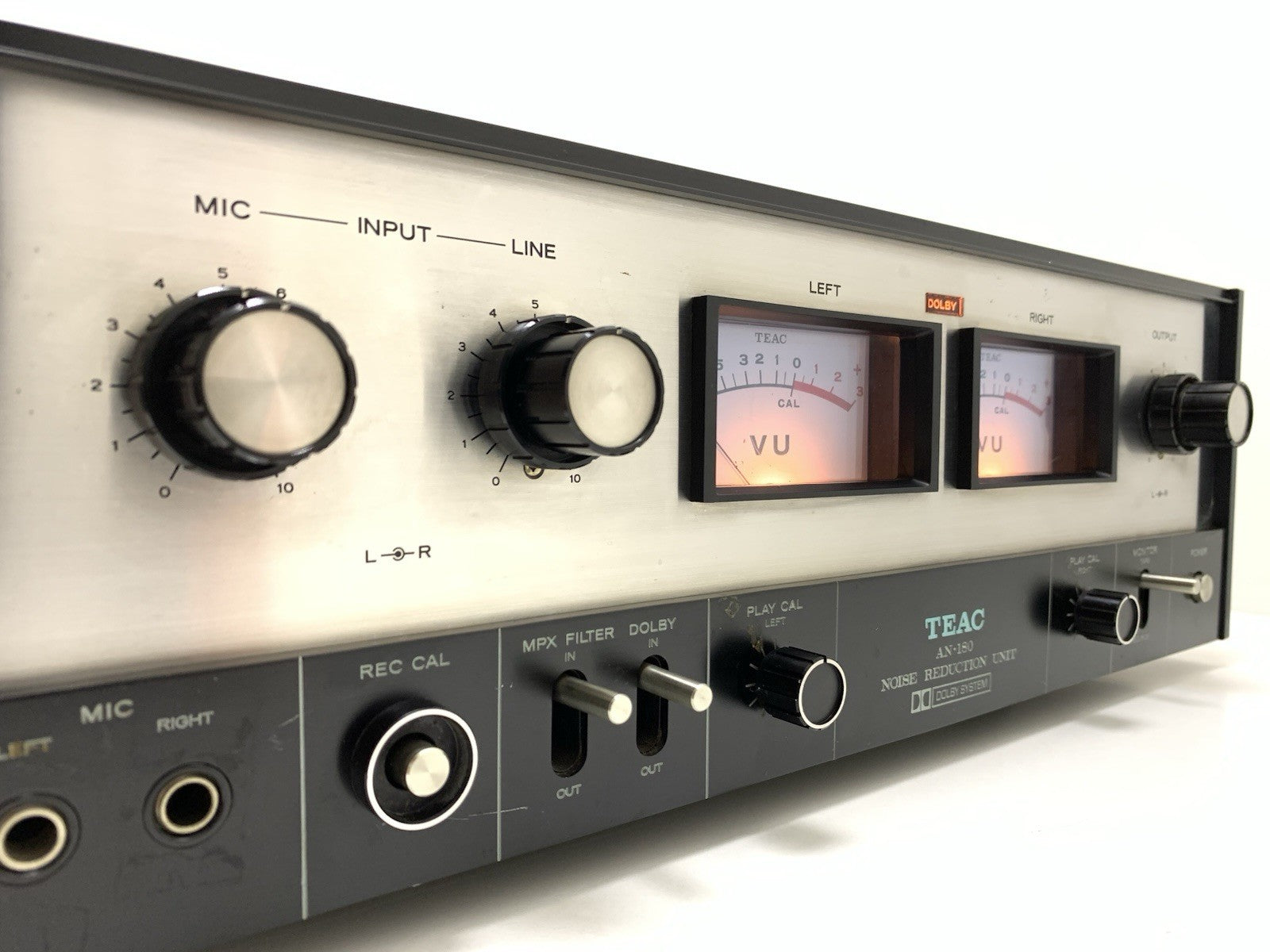 TEAC AN 180 DOLBY B Professional Noise Reduction System Vintage WORK Good Look